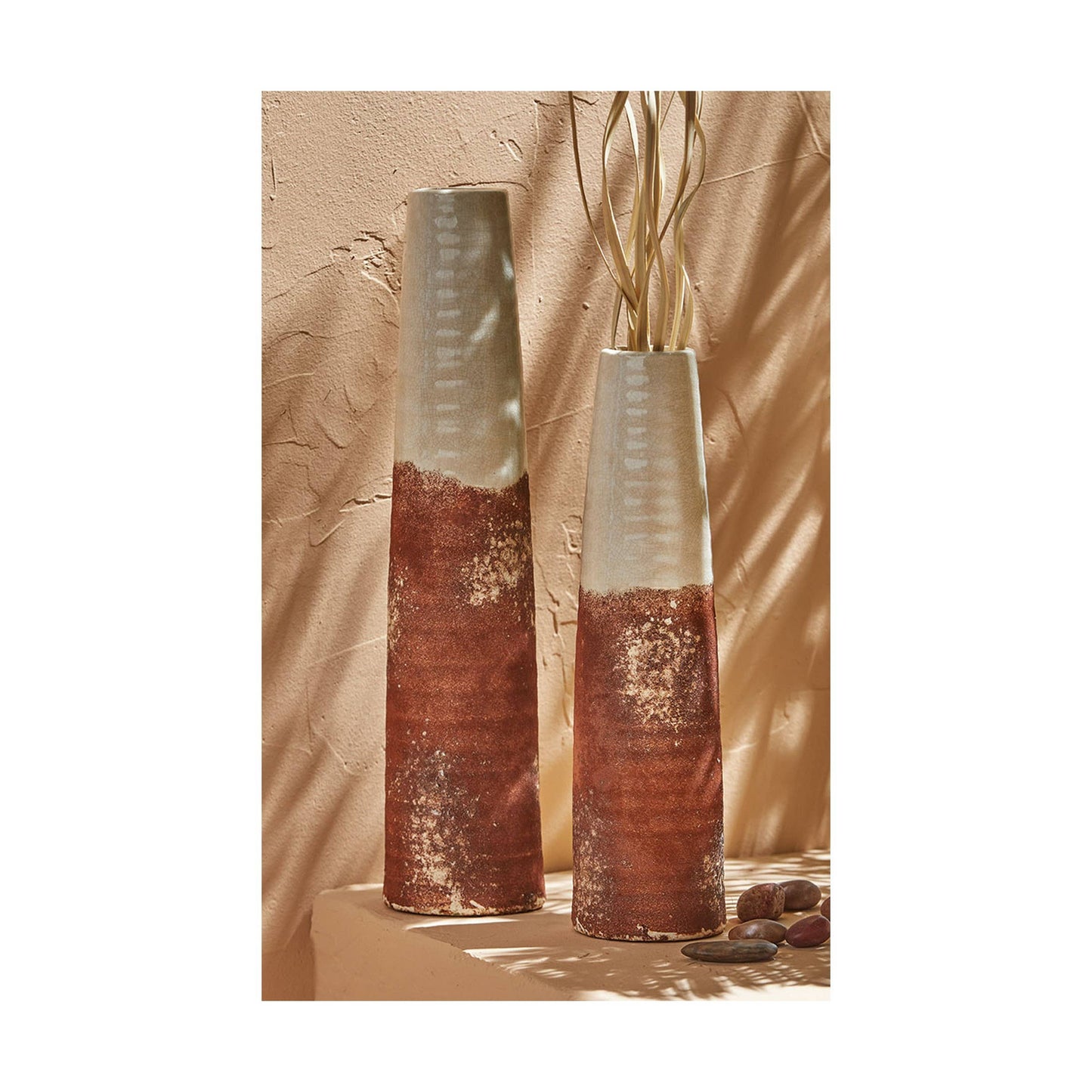Ibiza Rustic Vase Medium Terracotta Summer - Vases