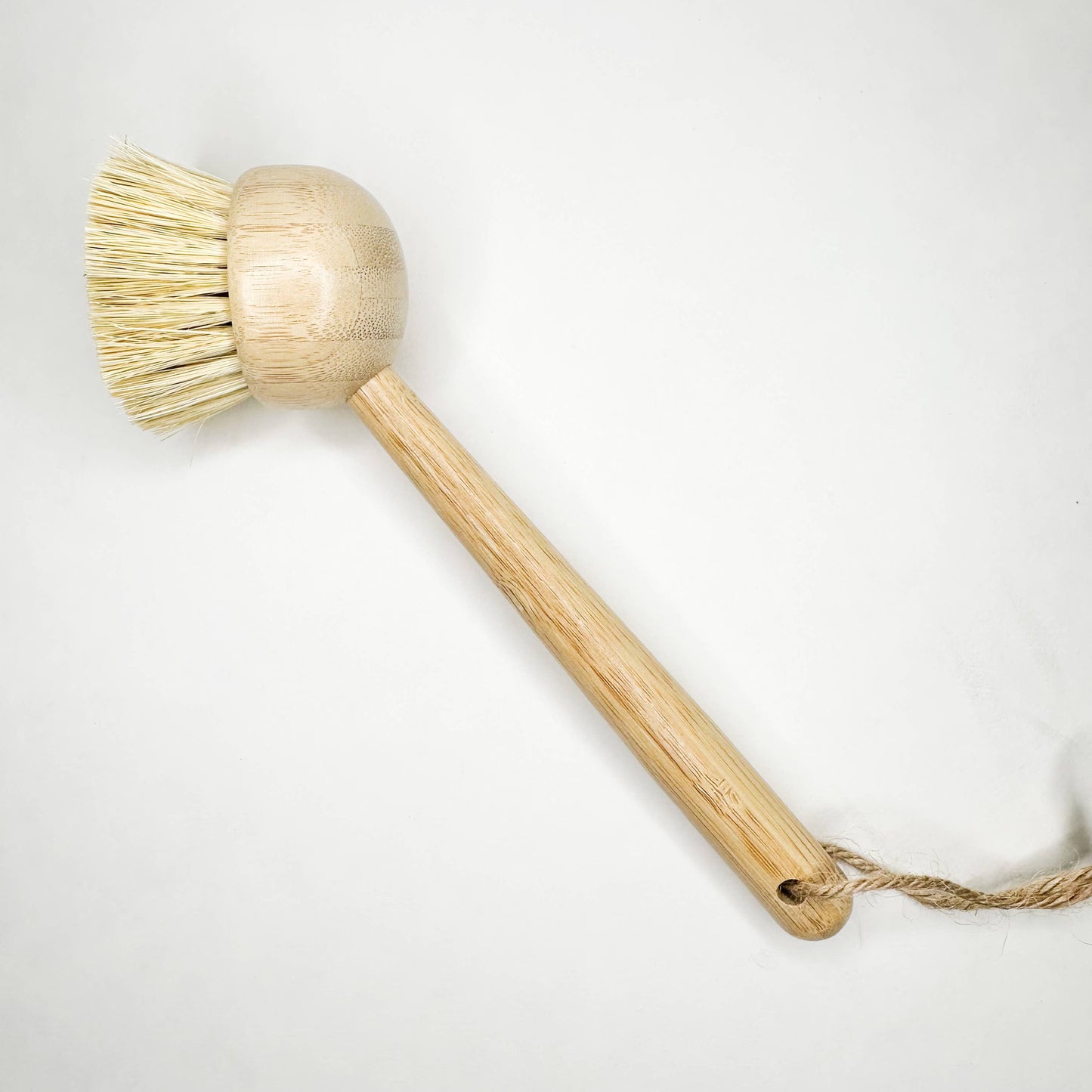 Natural Bamboo Sisal Dish Brush With Replaceable Head -