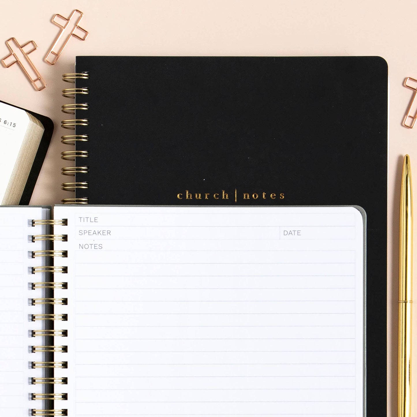 Black Church Notes Bible Reference Notebook with Maps -