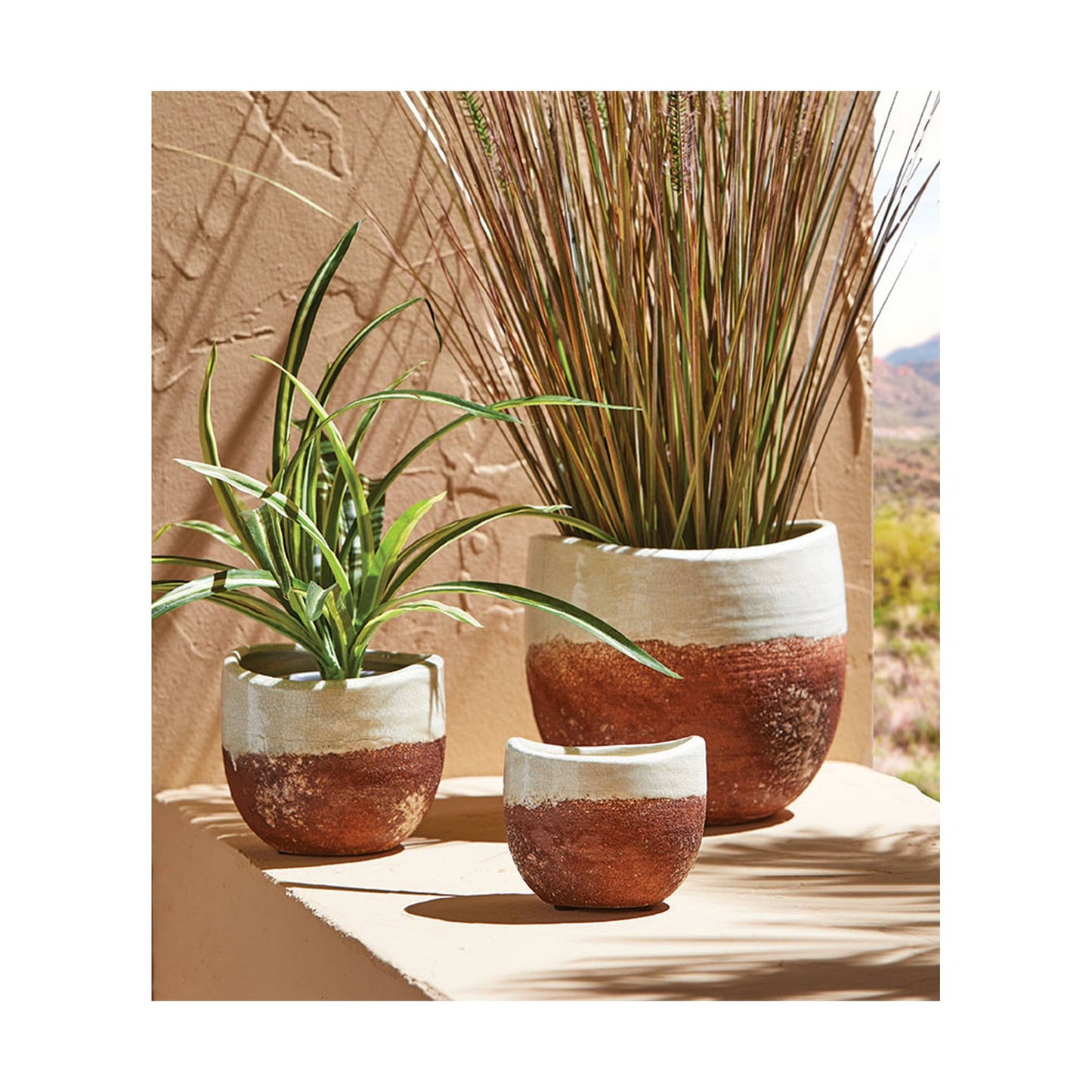 Ibiza Planter Medium Terracotta Summer
