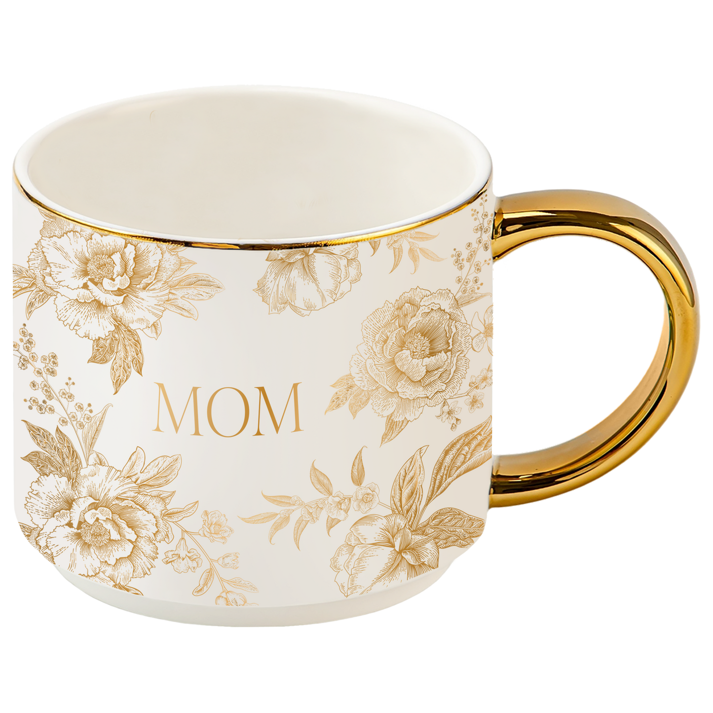 *NEW* Gold Mom Coffee Mug - Spring & Mother's Day Gifts - Mugs