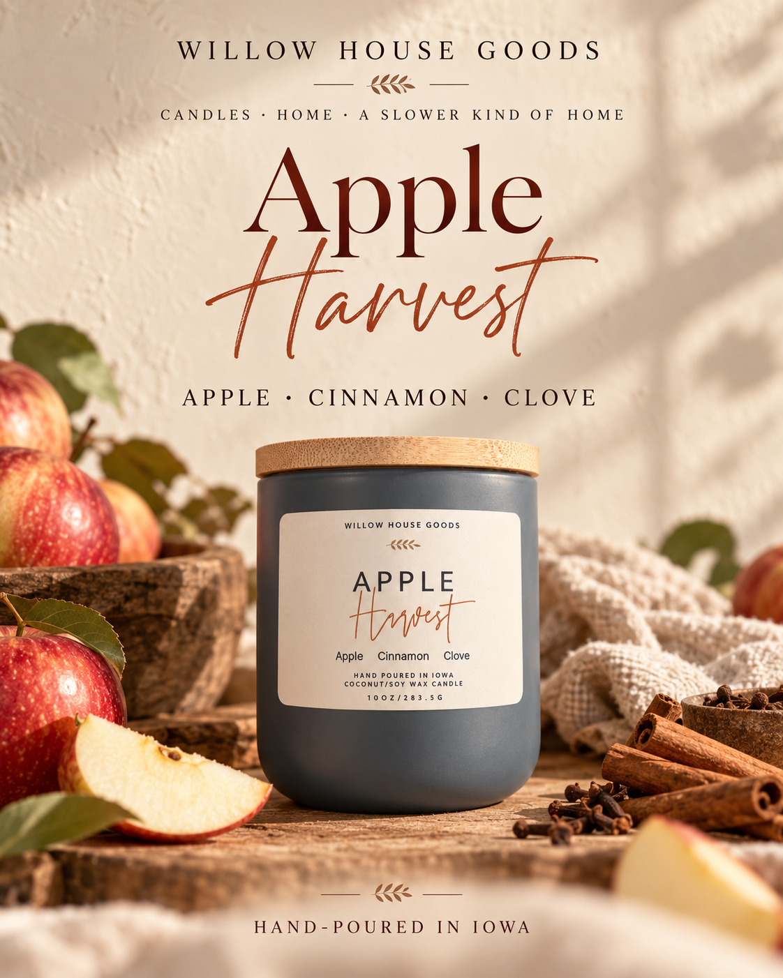 Apple Harvest Candle – 10 oz
