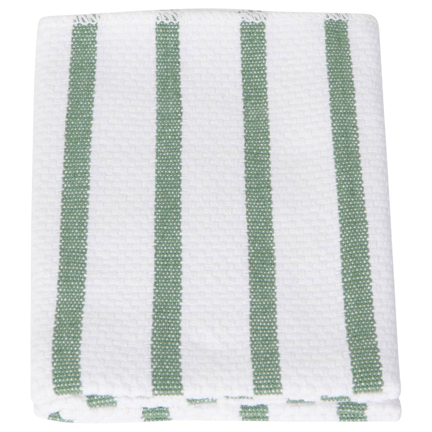 Basketweave Elm Green Dishcloths Set of 2 -