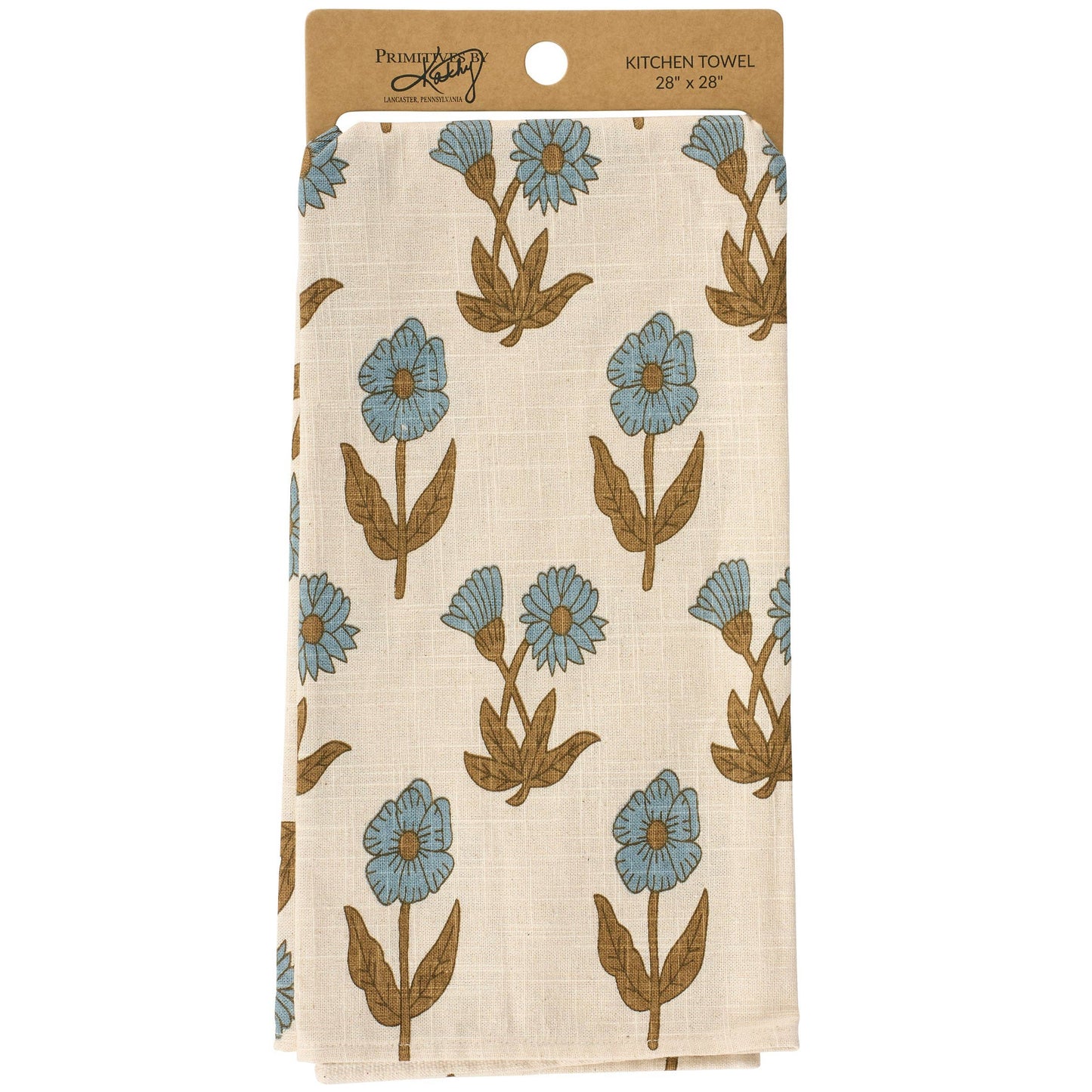 Floral Cottage Kitchen Towel -