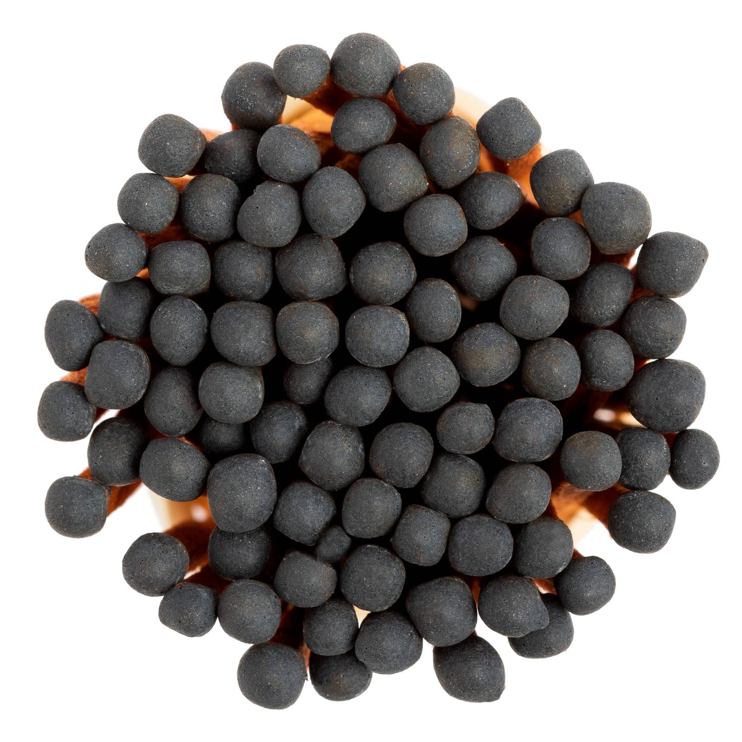 Cinnamon Black Matches in Medium Corked Vial - Lighters & Matches
