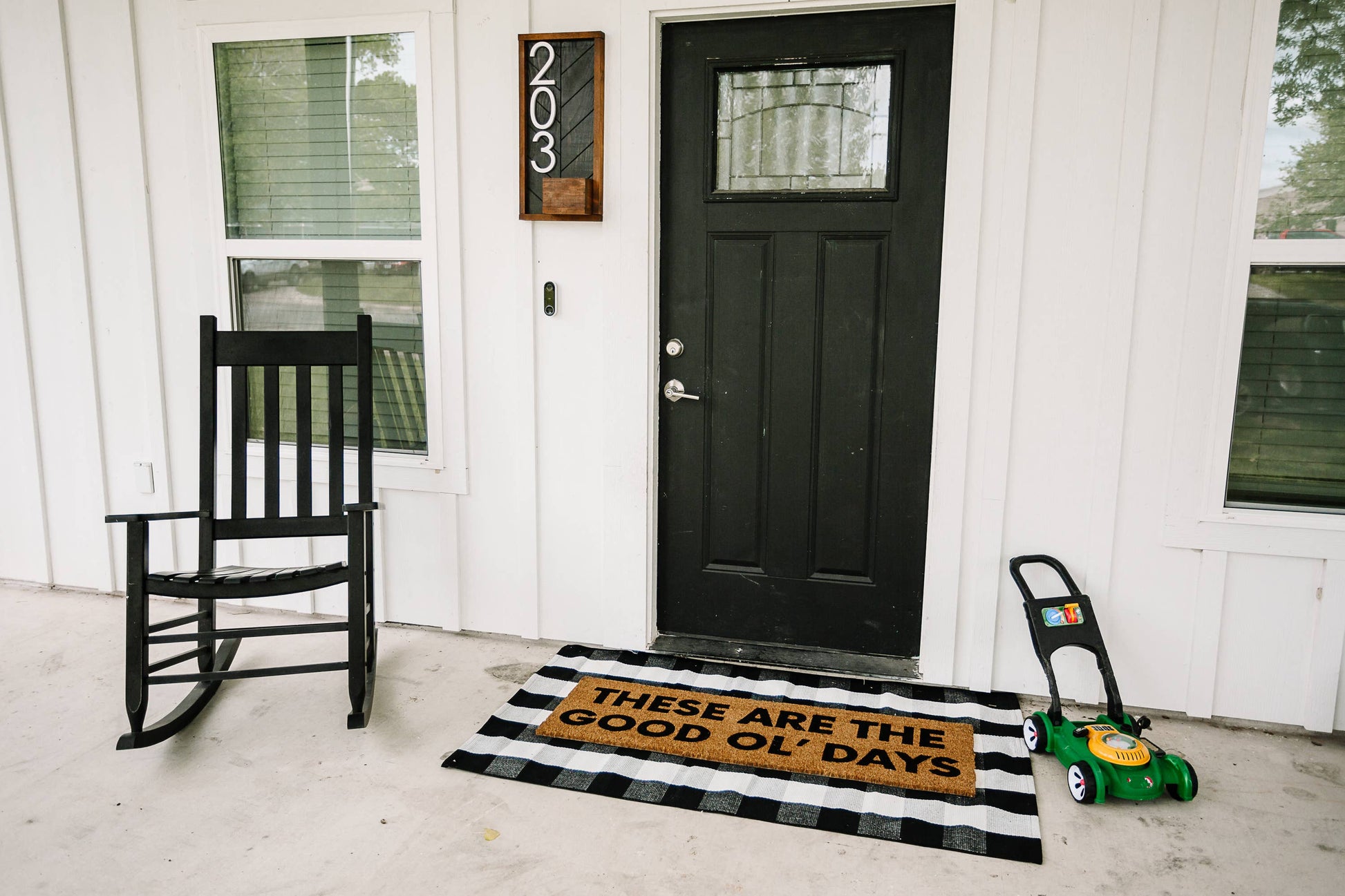 XL Doormat | These are the good ol' days (New Length) -