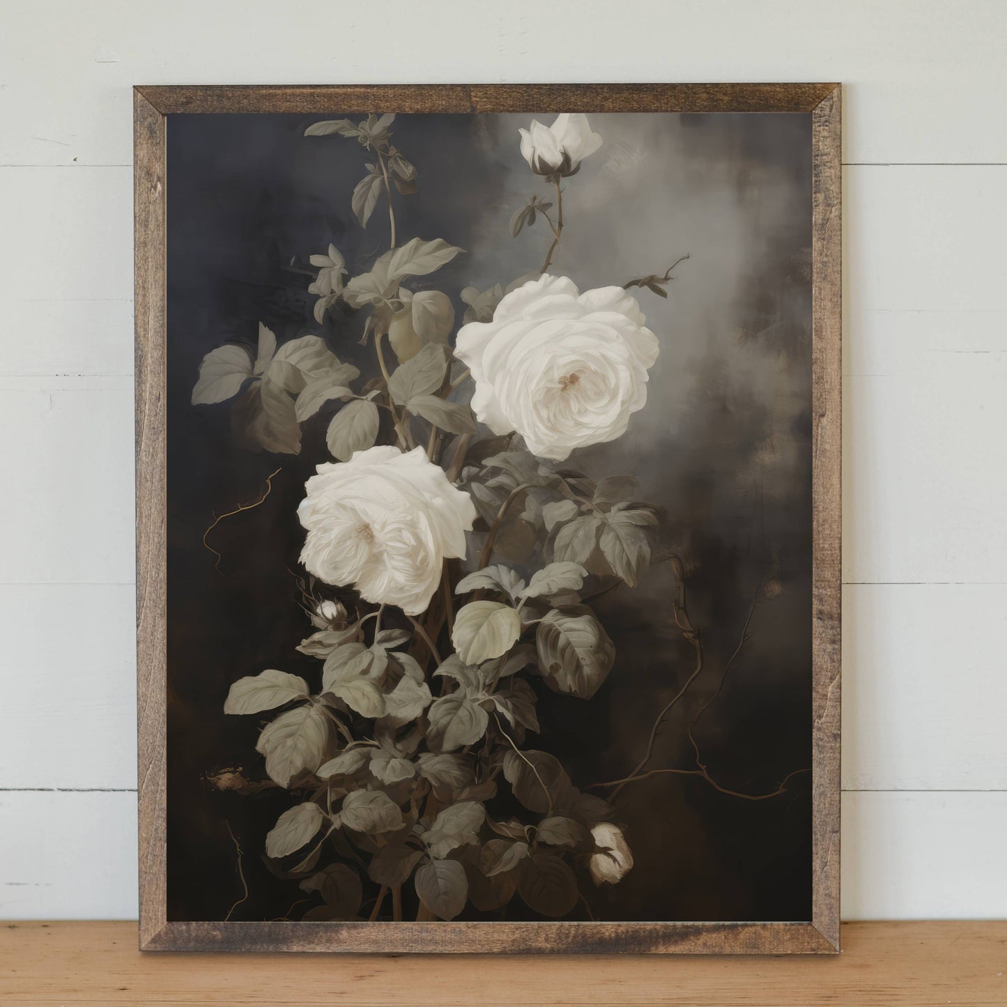Grace In Bloom Floral Framed Art | Made in the USA -