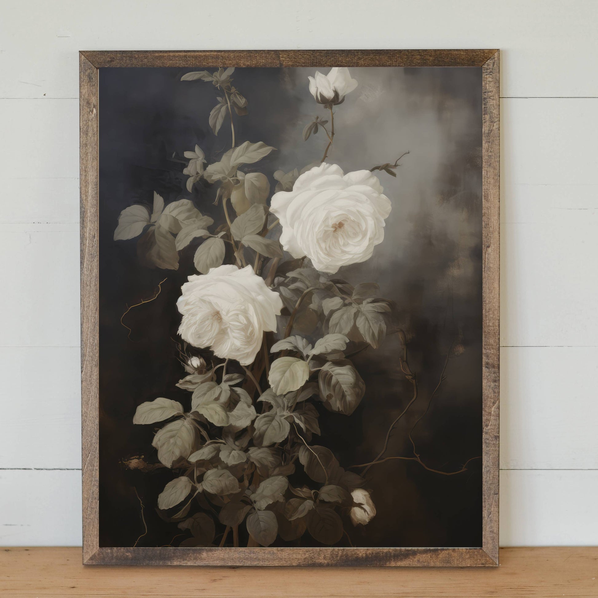 Grace In Bloom Floral Framed Art | Made in the USA -