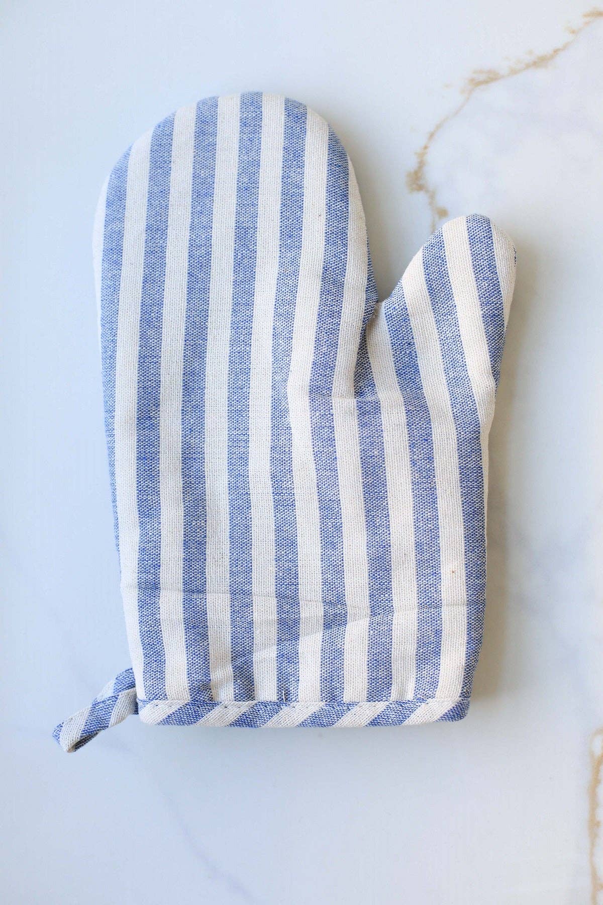 Stripe Oven Mitt -