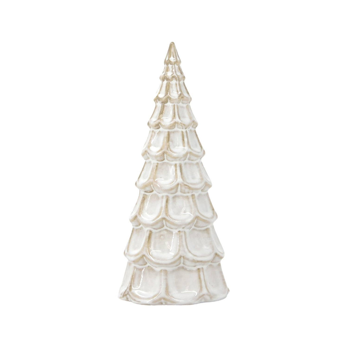 Short Porcelain Distressed White Tree