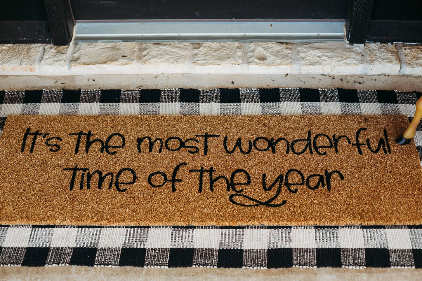 Doormat runner - Buffalo plaid -