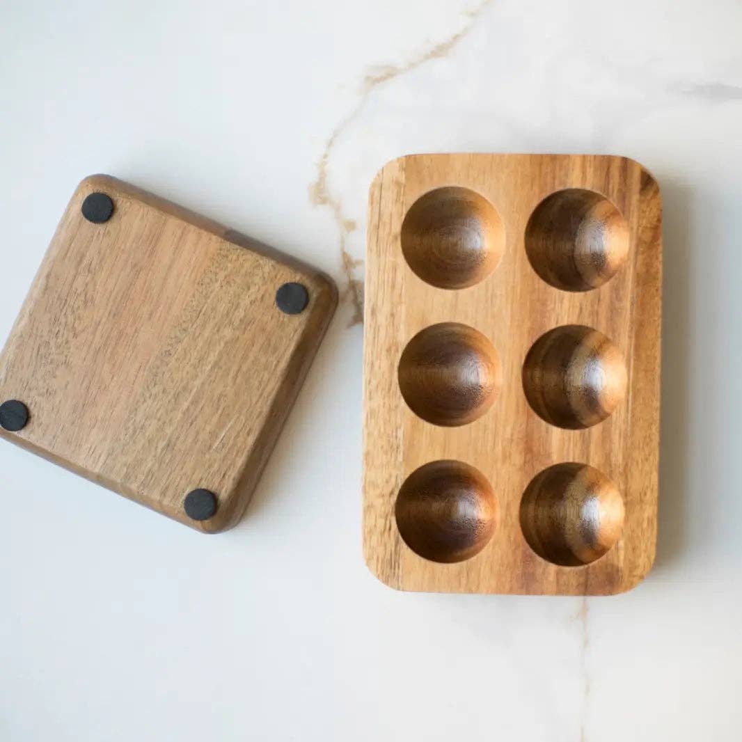 Wooden Egg Holder -