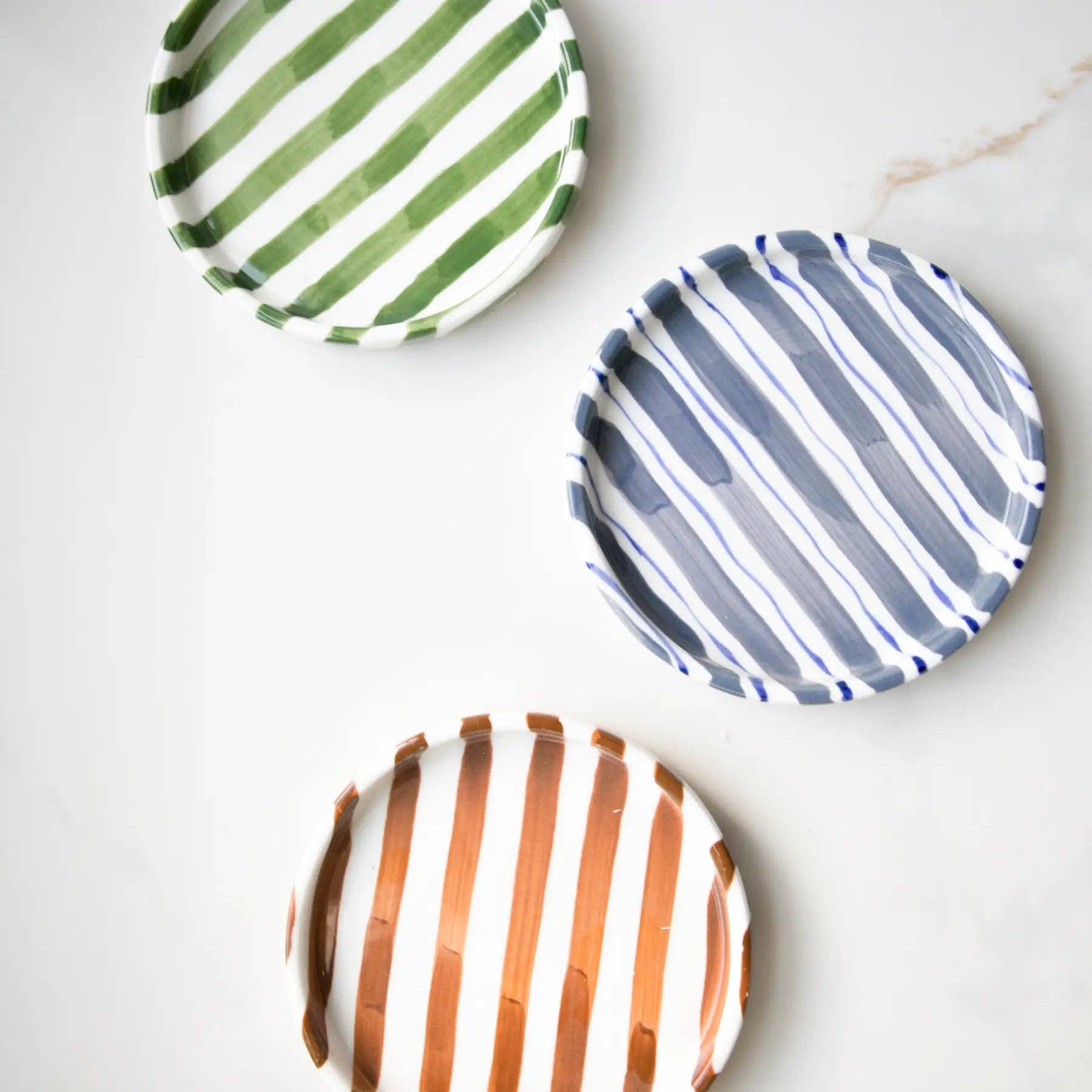 Striped Plates -