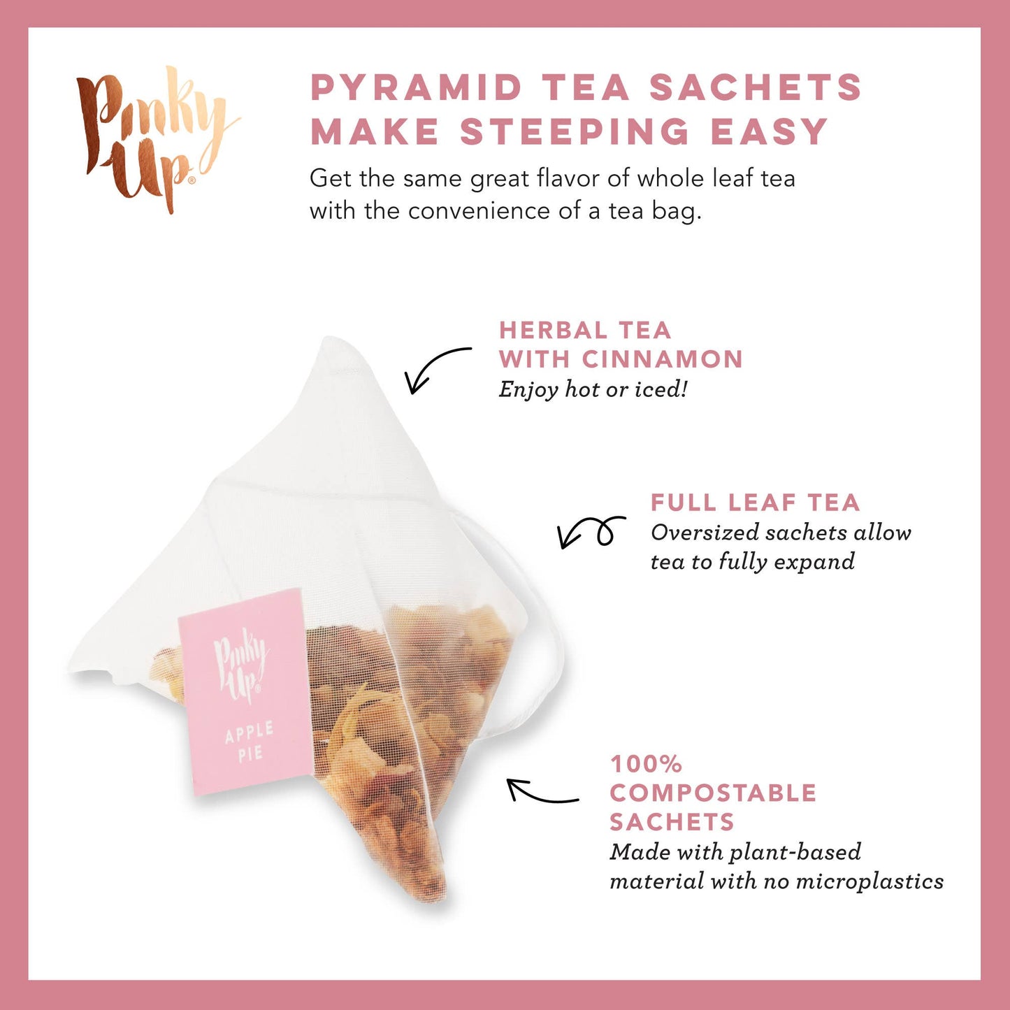 Apple Pie Herbal Tea 15 Sachets -