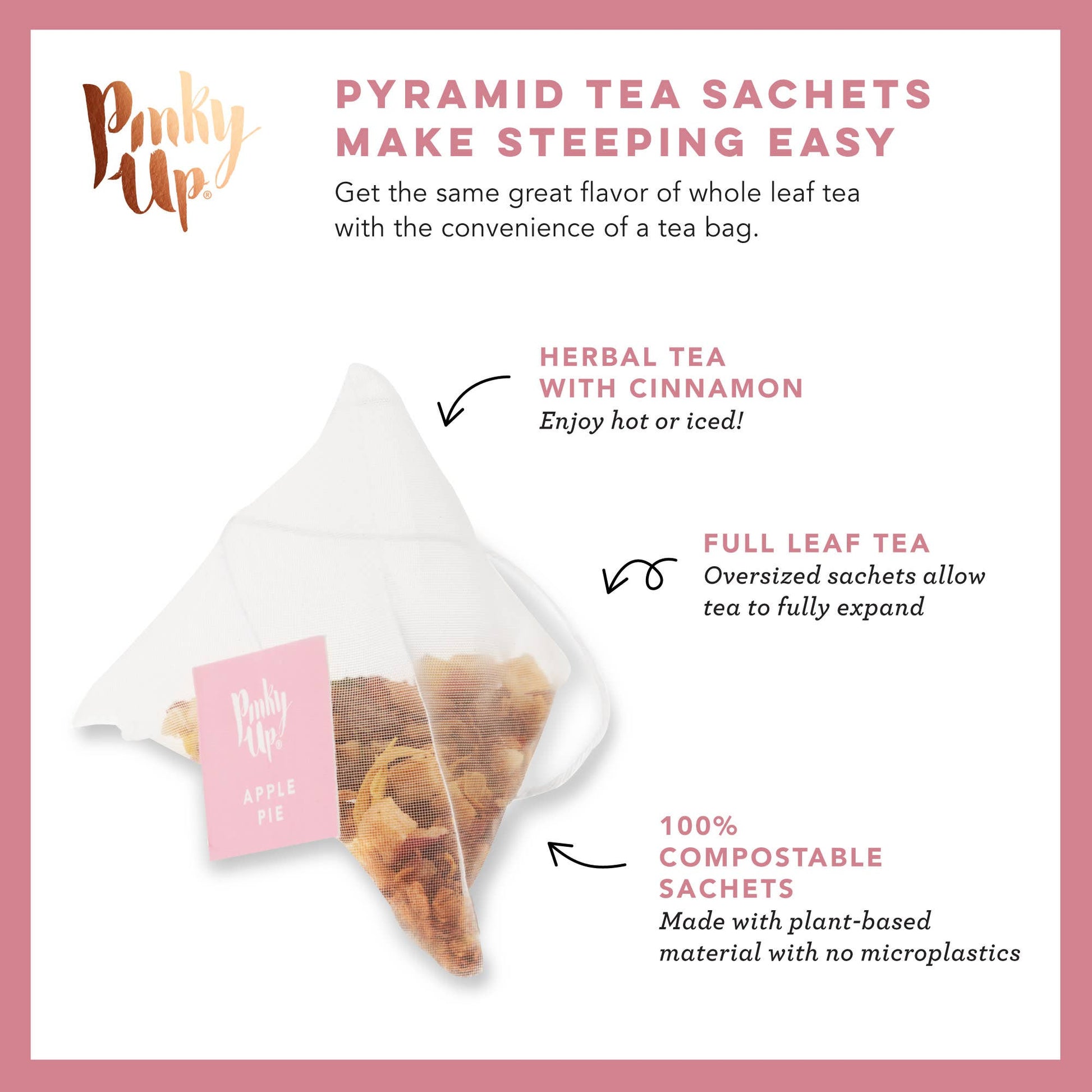 Apple Pie Herbal Tea 15 Sachets -