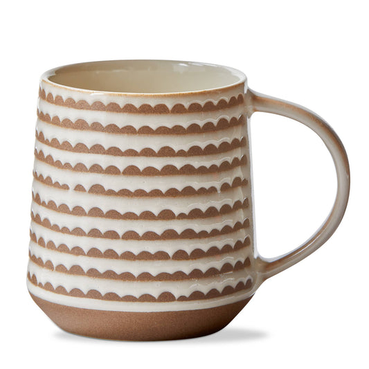 Miley Mug White Multi Stoneware Everyday - Mugs