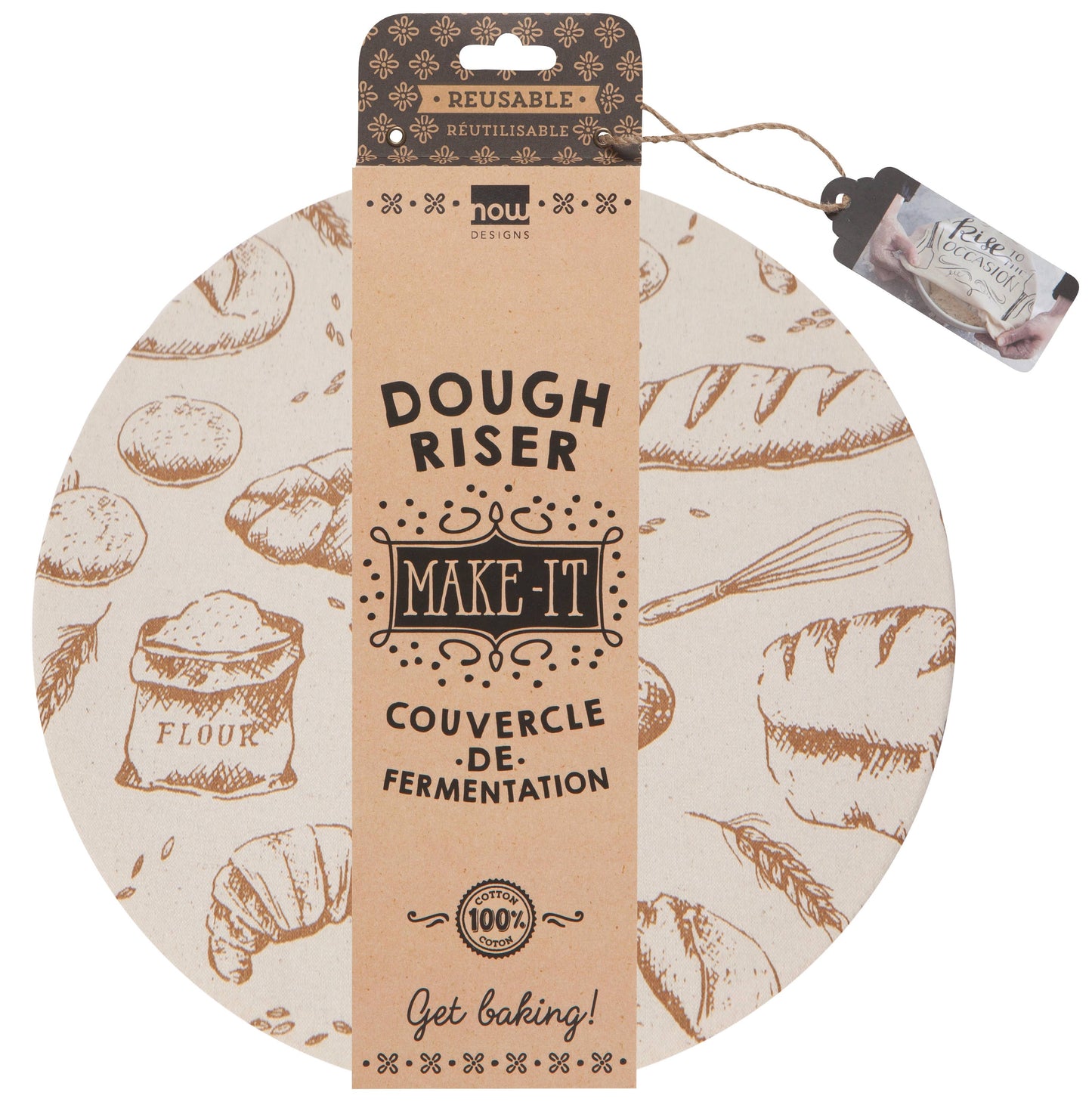 Fresh Baked Dough Riser Cover -