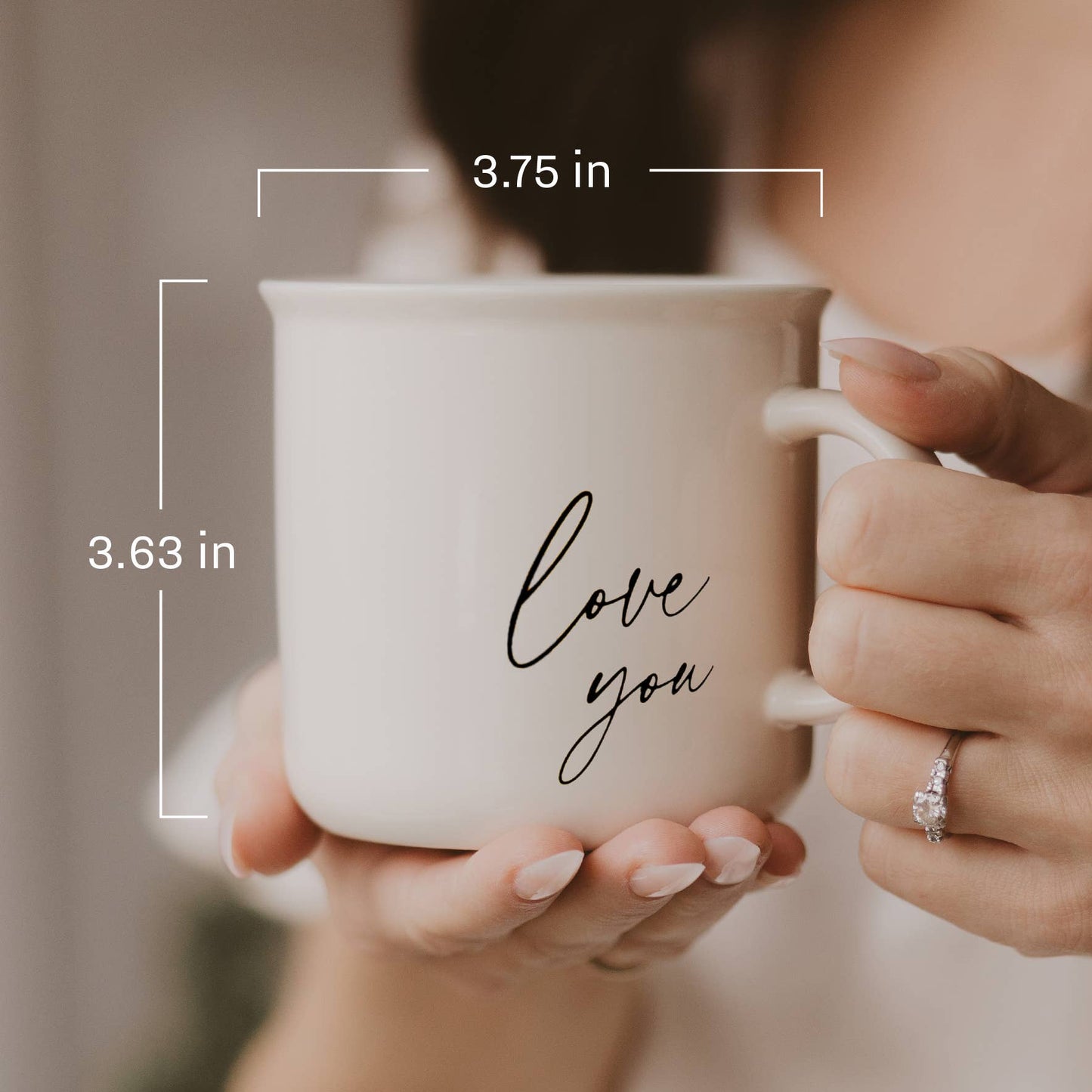 Love You 11oz Campfire Coffee Mug - Home Decor & Gifts - Mugs
