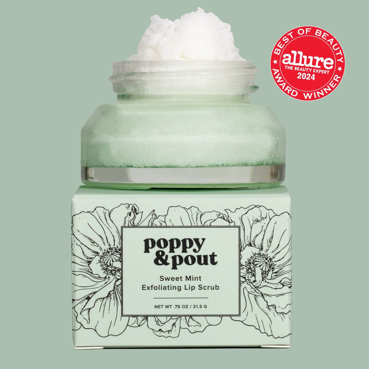 Lip Scrub, Sweet Mint -