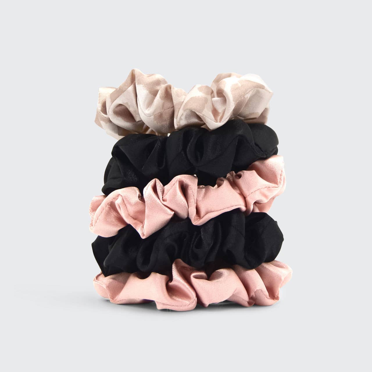 Satin Sleep Scrunchies 5pc - Assorted -