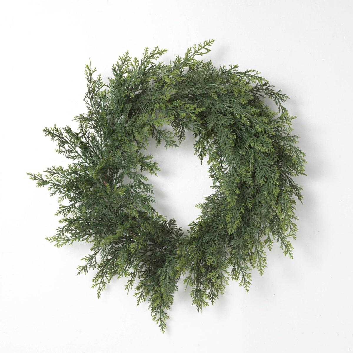 Christmas Holiday Real Touch Nature Pine Wreath 24"D