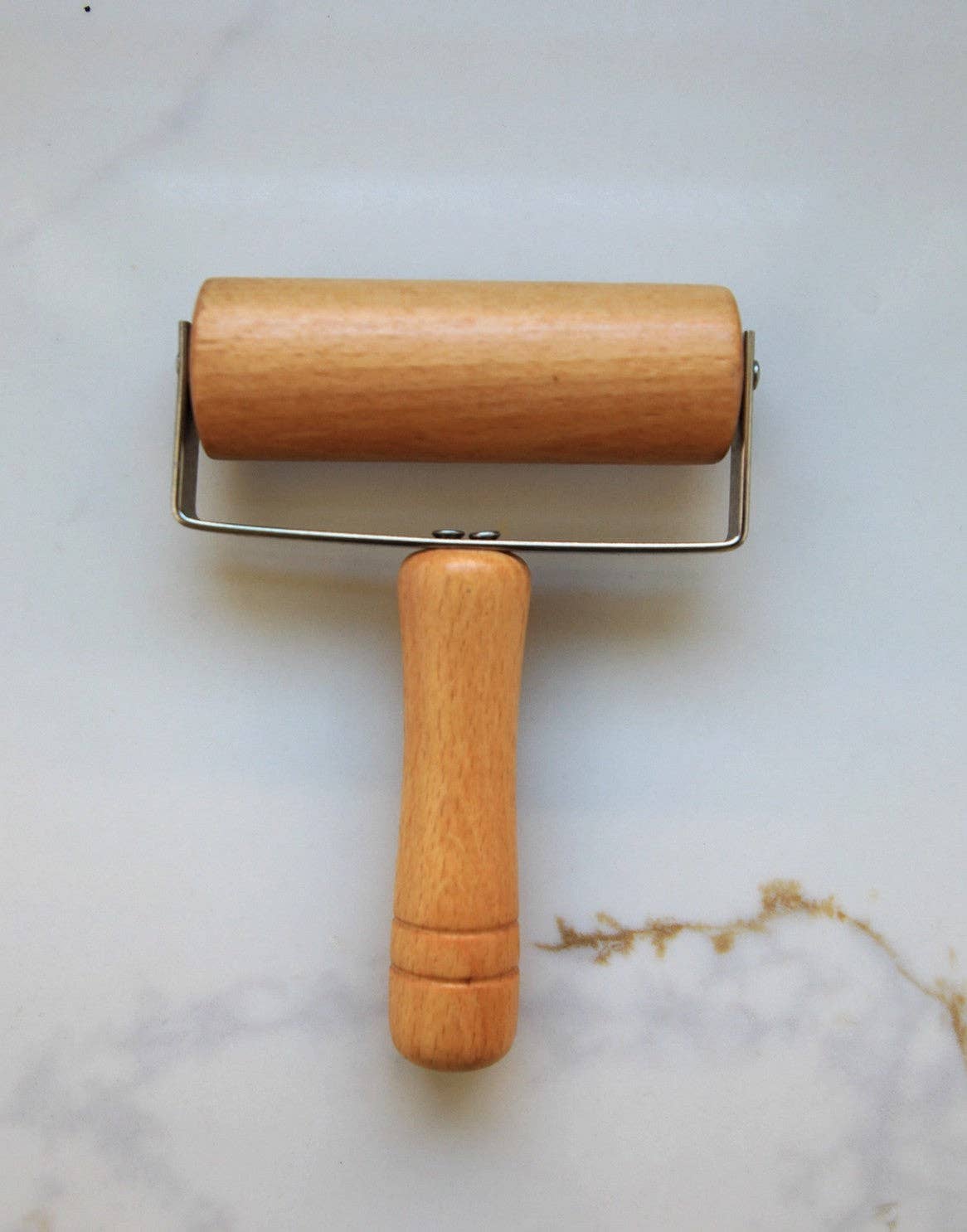 Beech Wood Pastry Rolling Pin For Cookie Dough And Pizza Dough