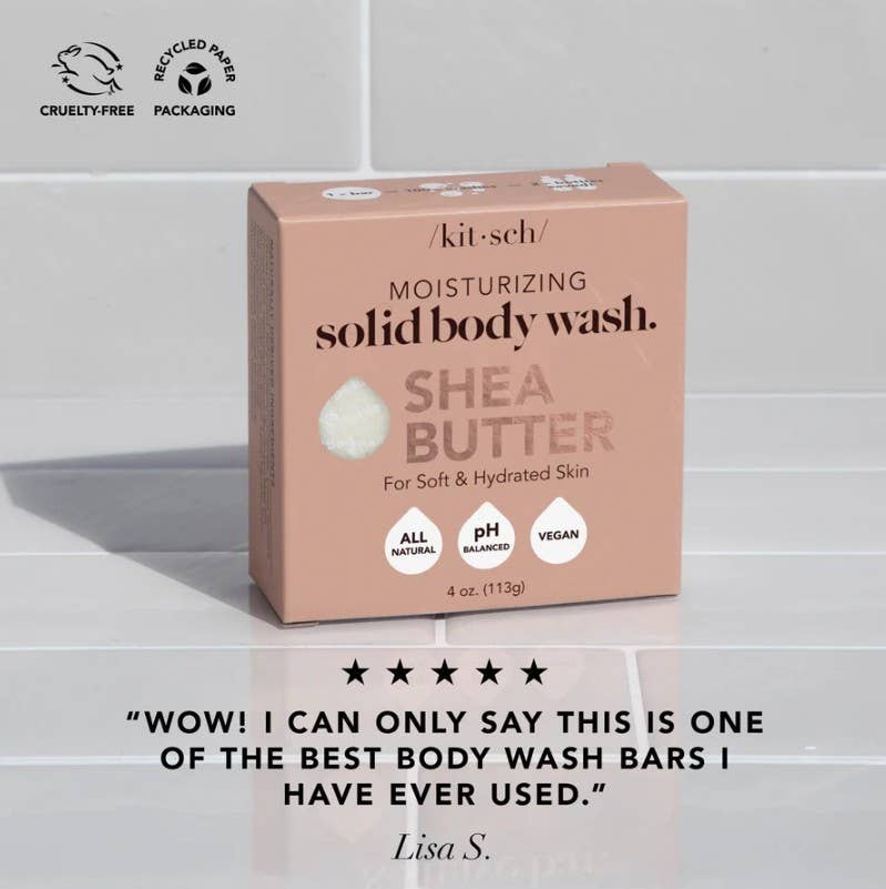 Shea Butter Exfoliating Body Wash -