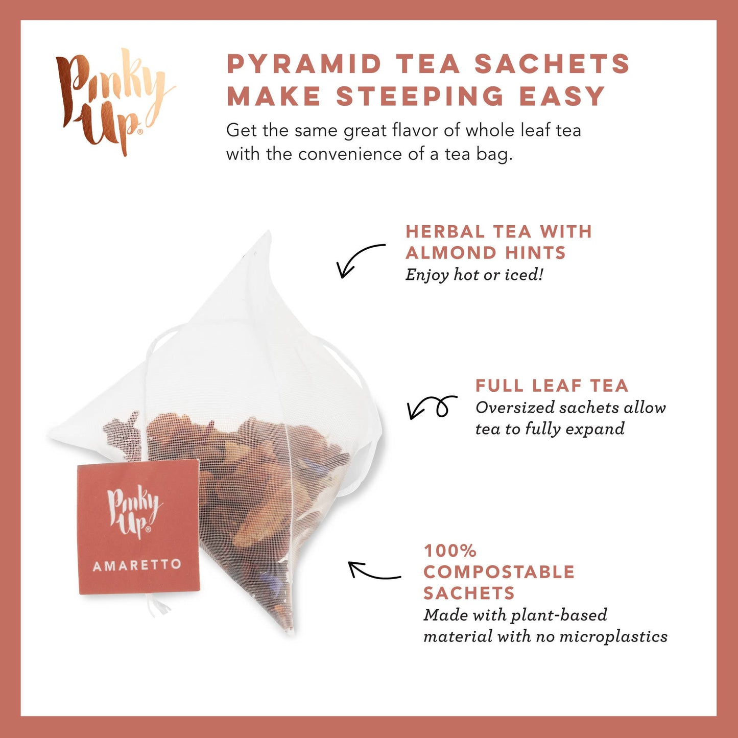 Amaretto Herbal Tea 15 Sachets -