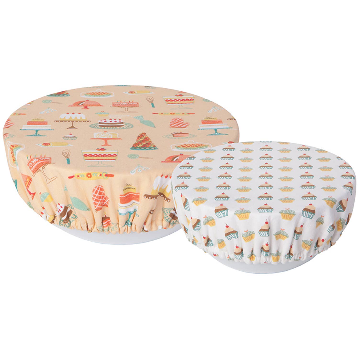 Cake Walk Bowl Covers Set of 2 -