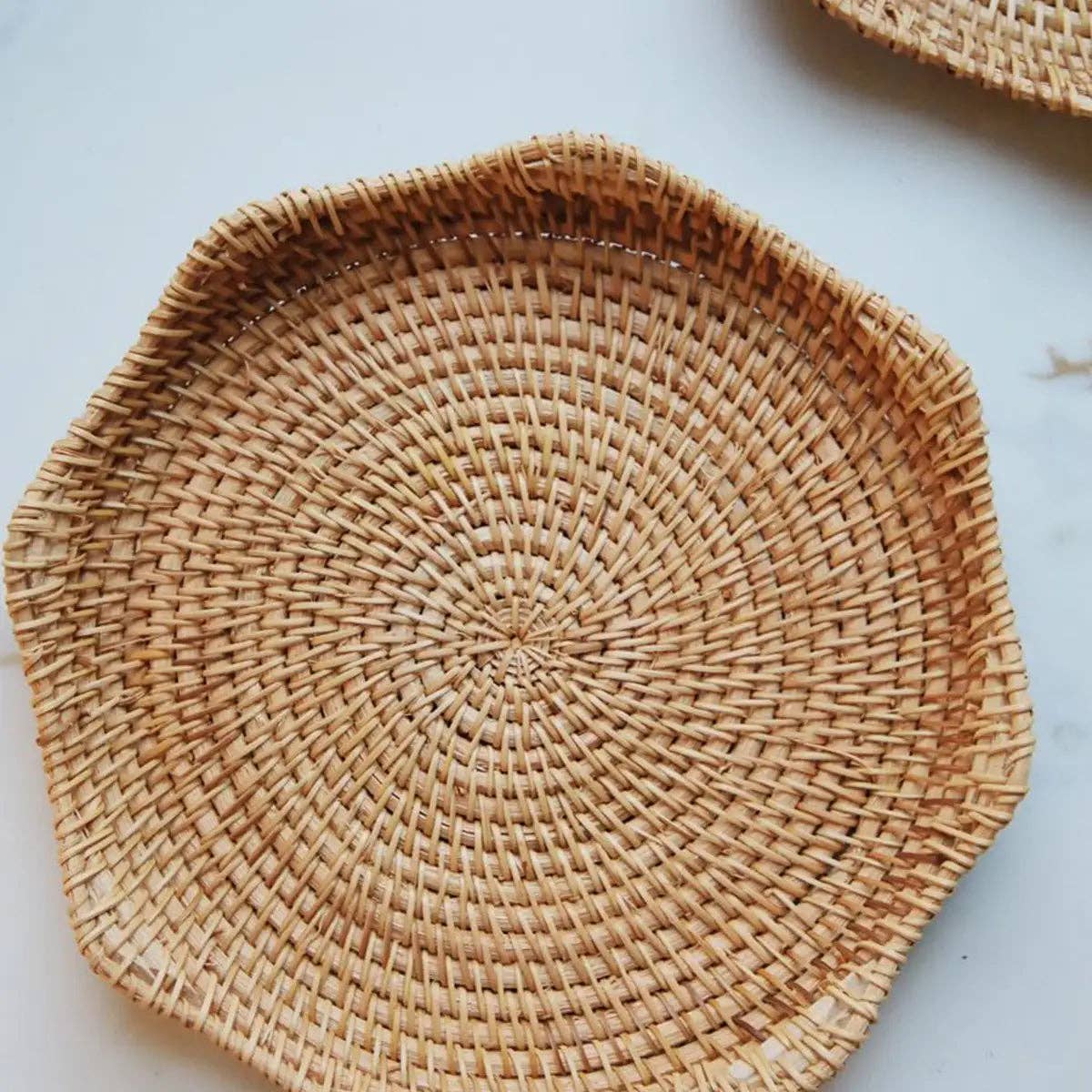 Natural Rattan Woven Tray -