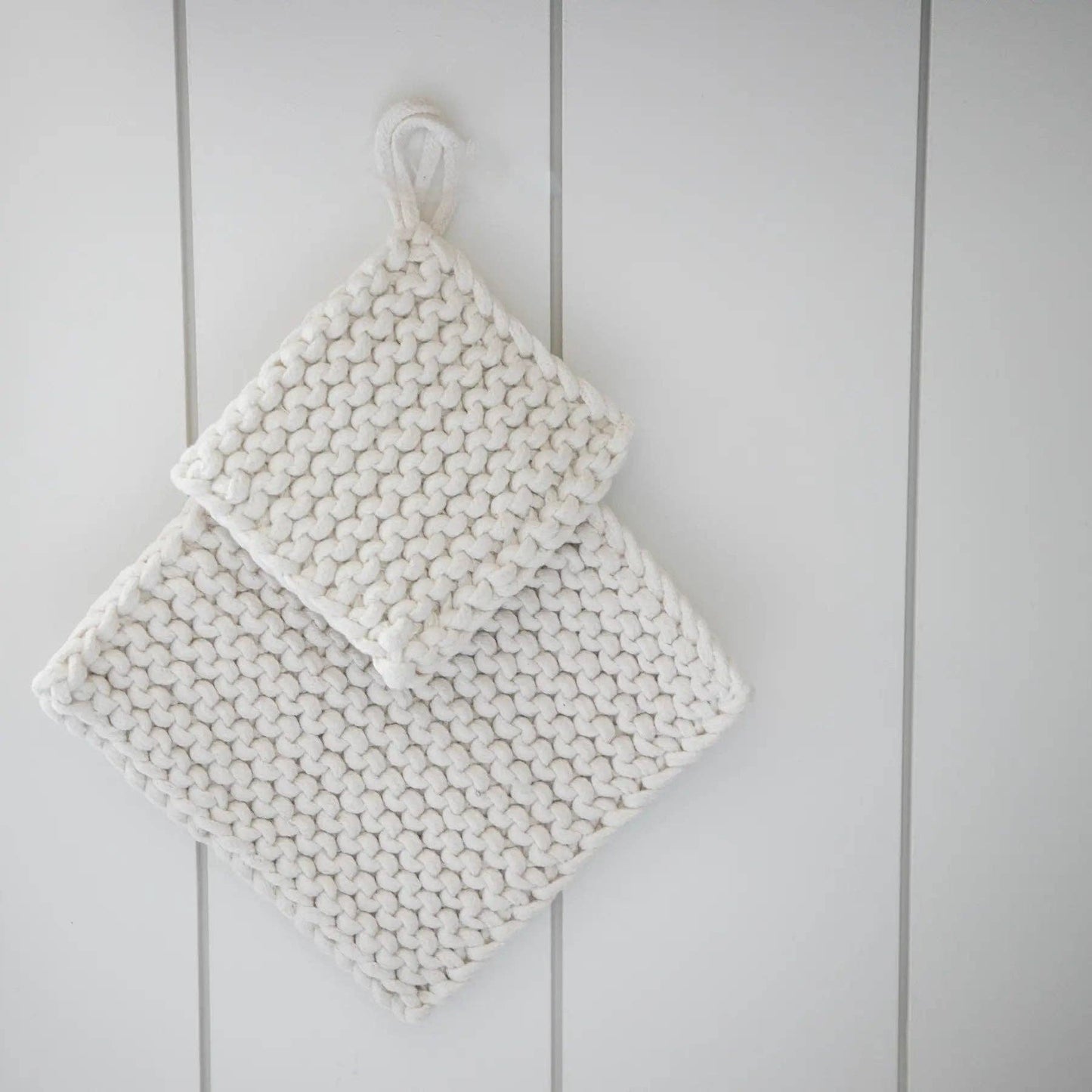 Cotton Crocheted Pot Holder -