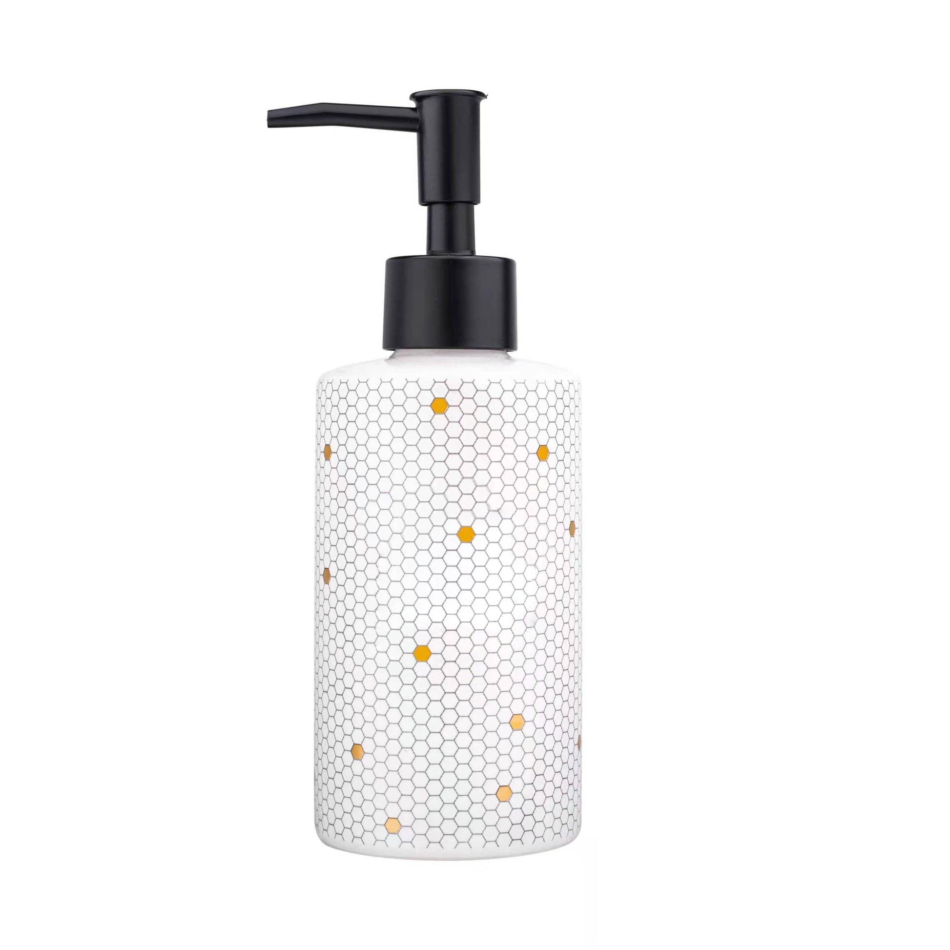 8.5oz Honeycomb Tile Dish Soap Dispenser- Home Decor & Gifts - Soap & Lotion Dispensers