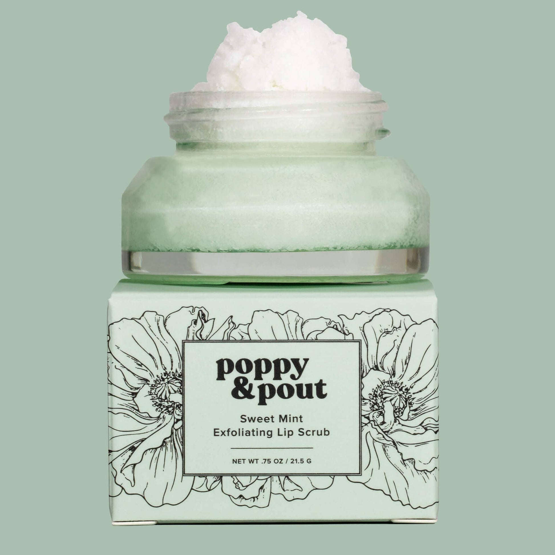Lip Scrub, Sweet Mint -