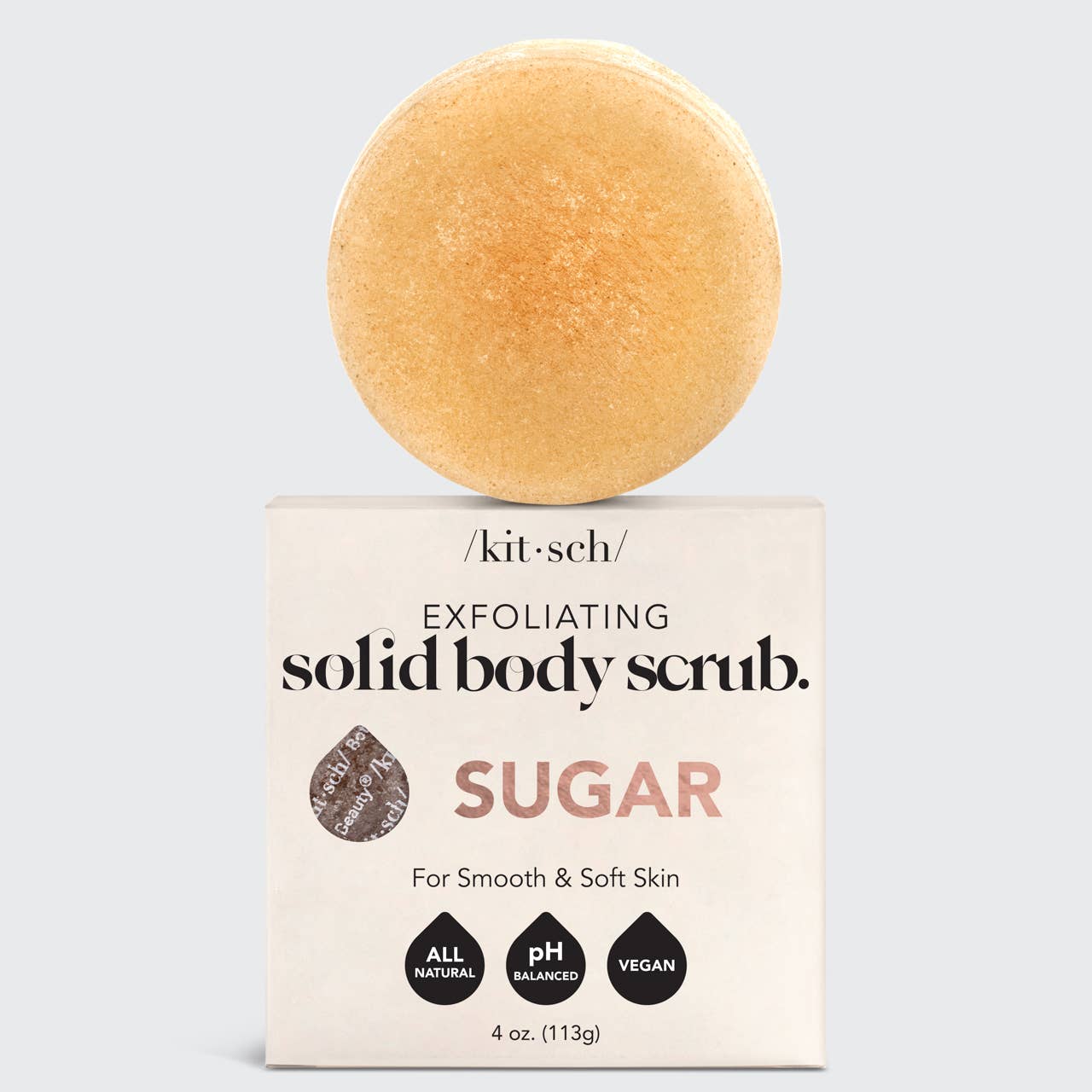 Sugar Exfoliating Body Scrub Bar -