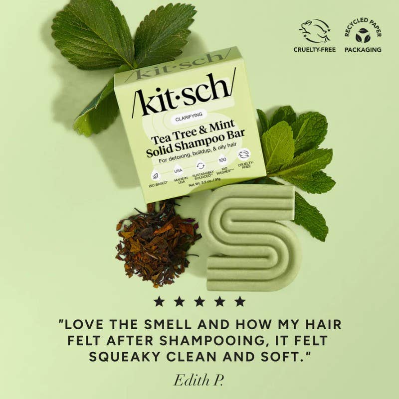 Tea Tree & Mint Clarifying Shampoo Bar -
