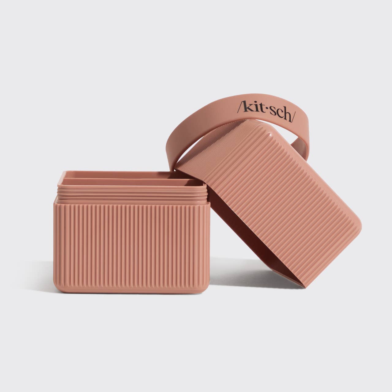 2-Compartment Travel Case - Terracotta -