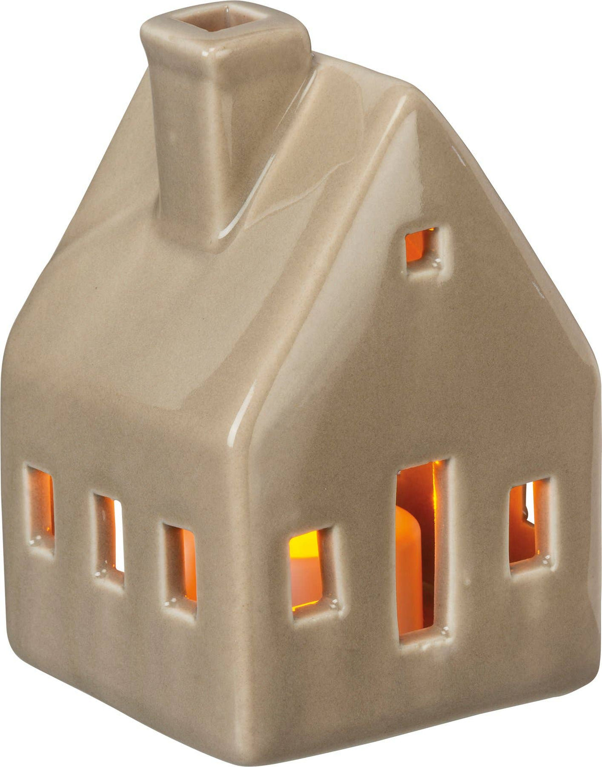 Small House Candle Holder Set -