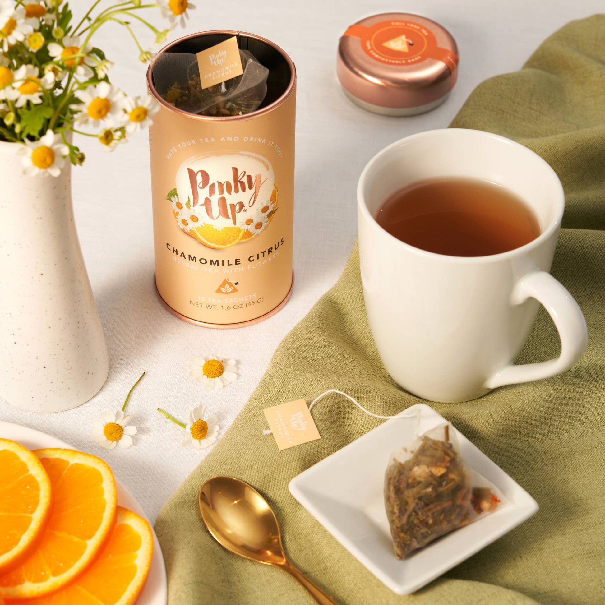 Chamomile Citrus Herbal Tea 15 Sachets - Tea