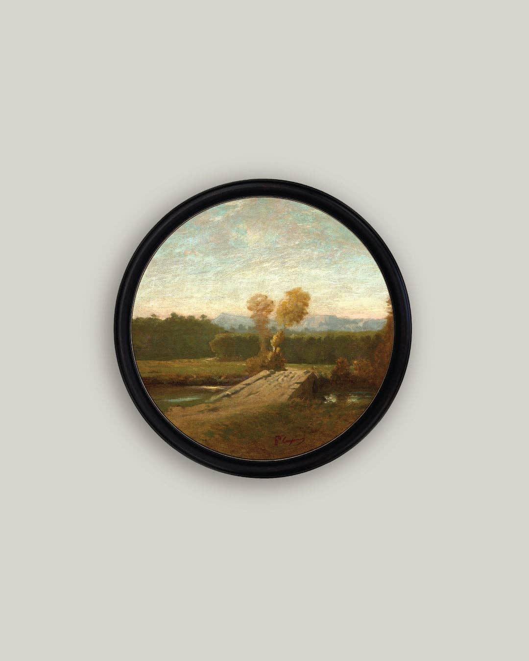 Bridge Landscape Circle -