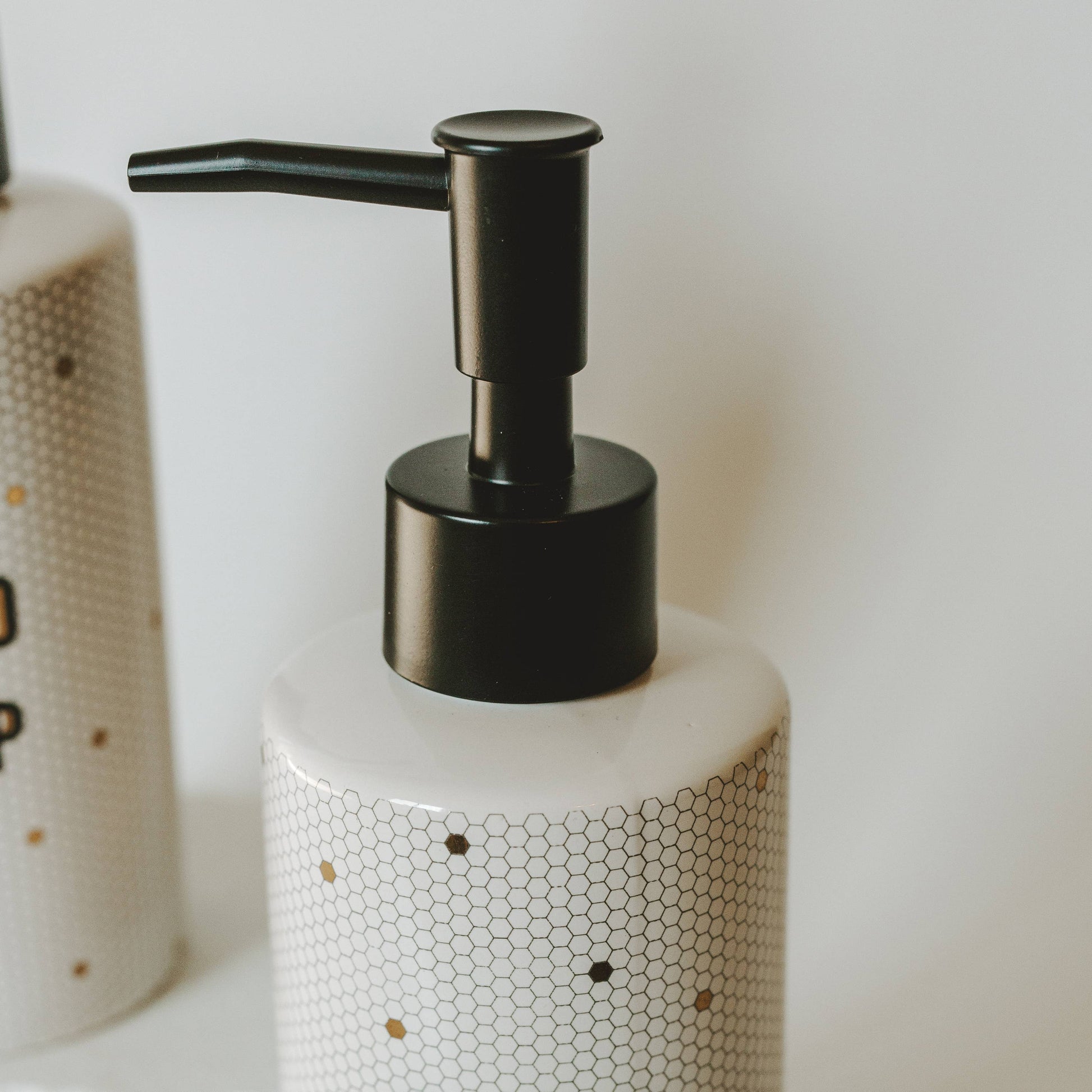 8.5oz Honeycomb Tile Dish Soap Dispenser- Home Decor & Gifts - Soap & Lotion Dispensers