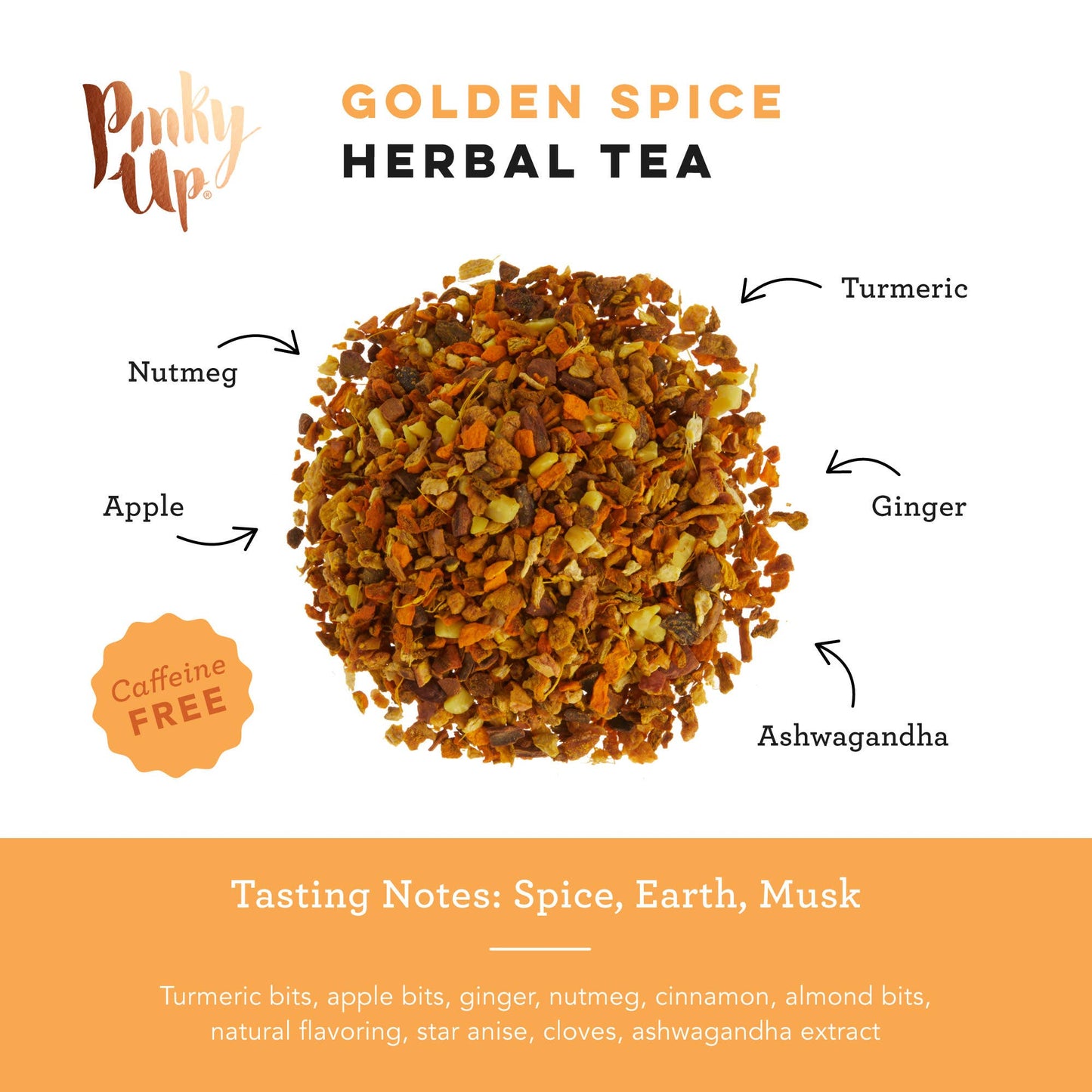 Golden Spice Herbal Tea 15 Sachets -
