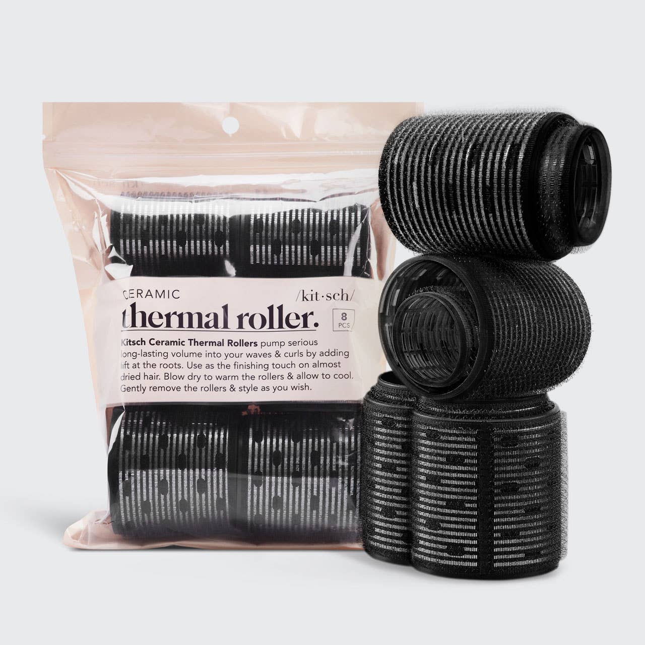 Ceramic Hair Roller 8pc Variety Pack -