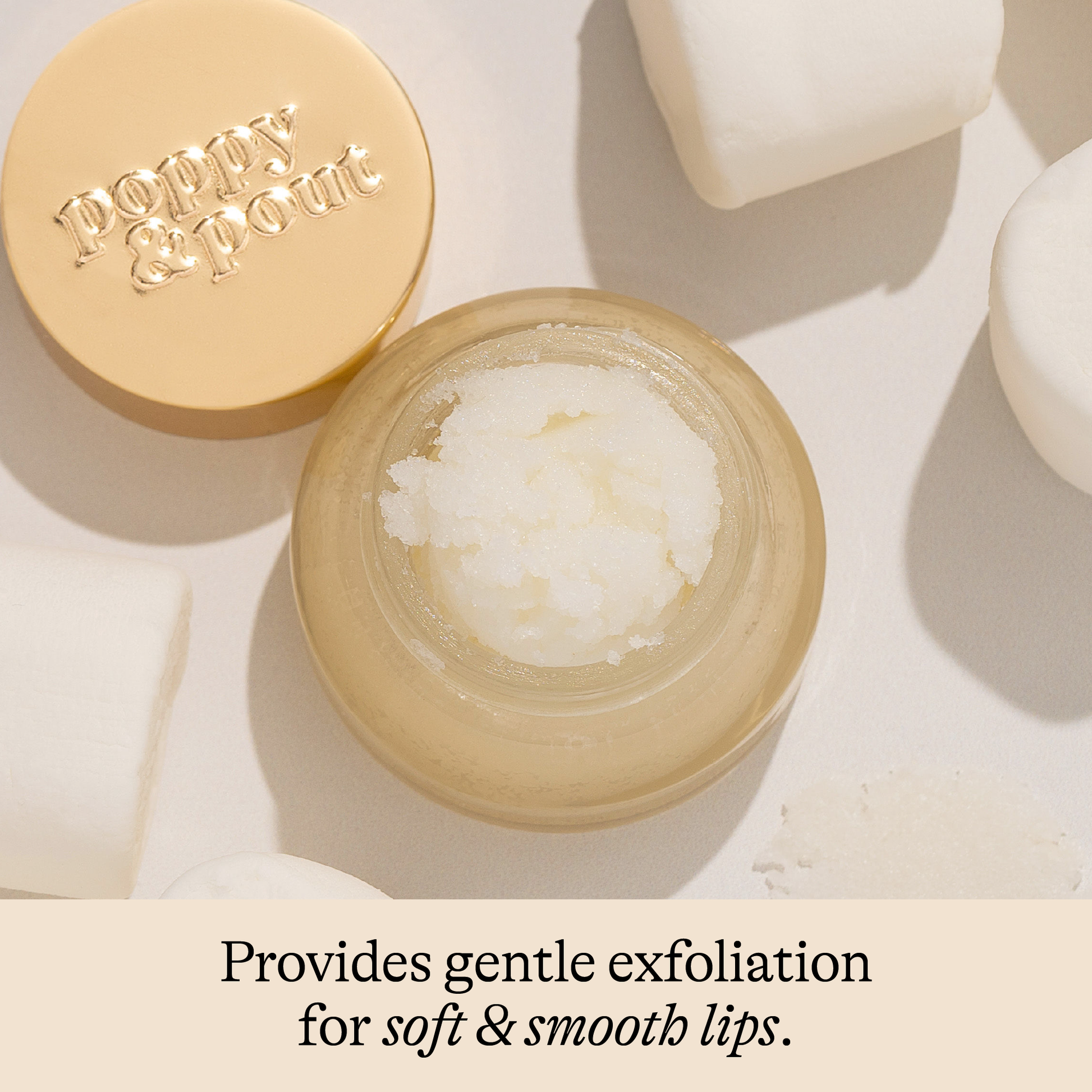 Lip Scrub, Marshmallow Creme -