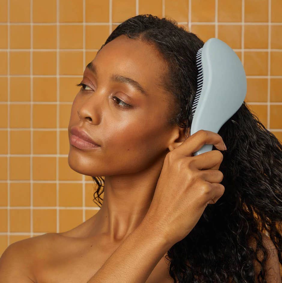 Detangling Brush - Haze Blue -