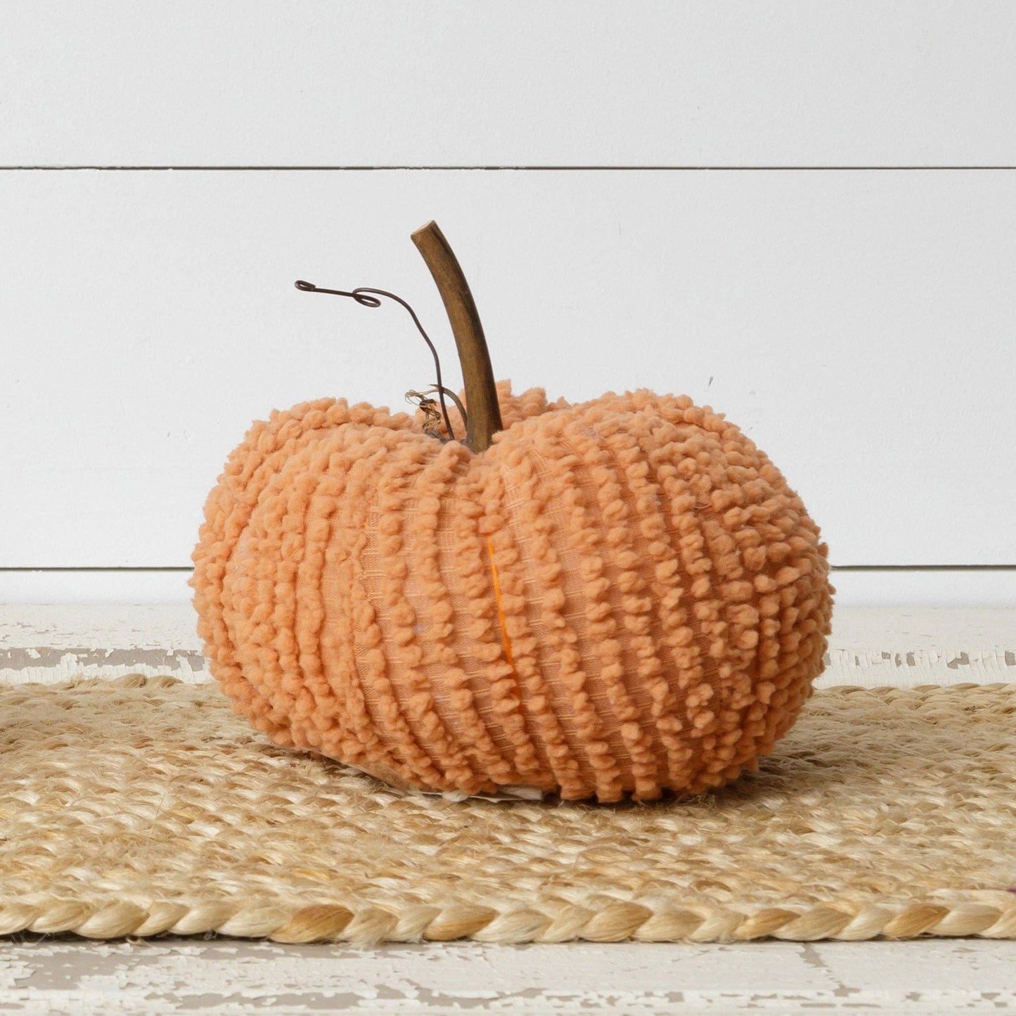 Orange Fabric Pumpkin (PC) -