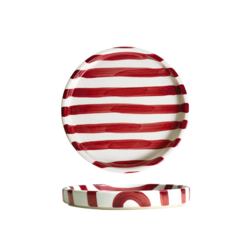 Striped Plates -