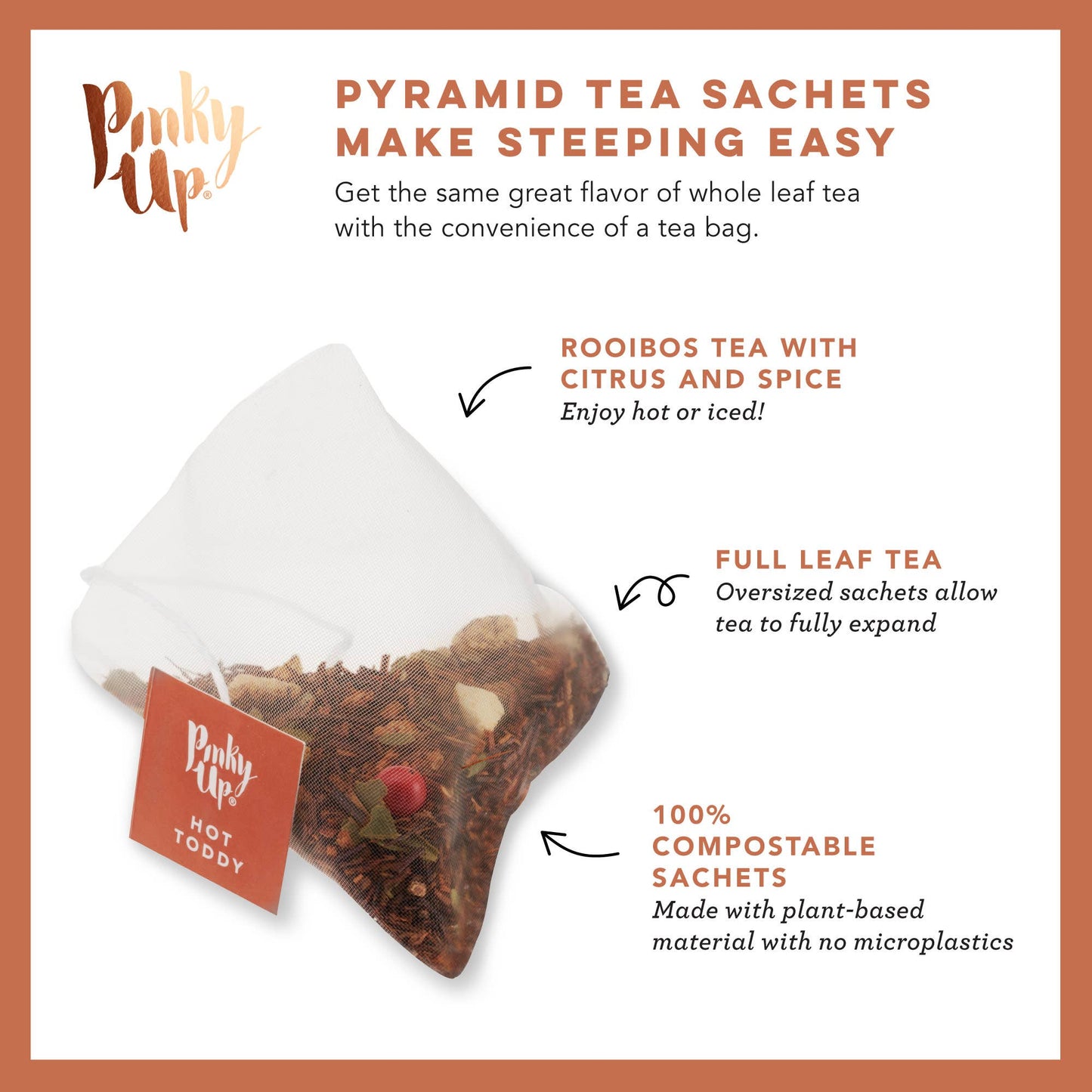 Hot Toddy Rooibos Tea 15 Sachets - Tea