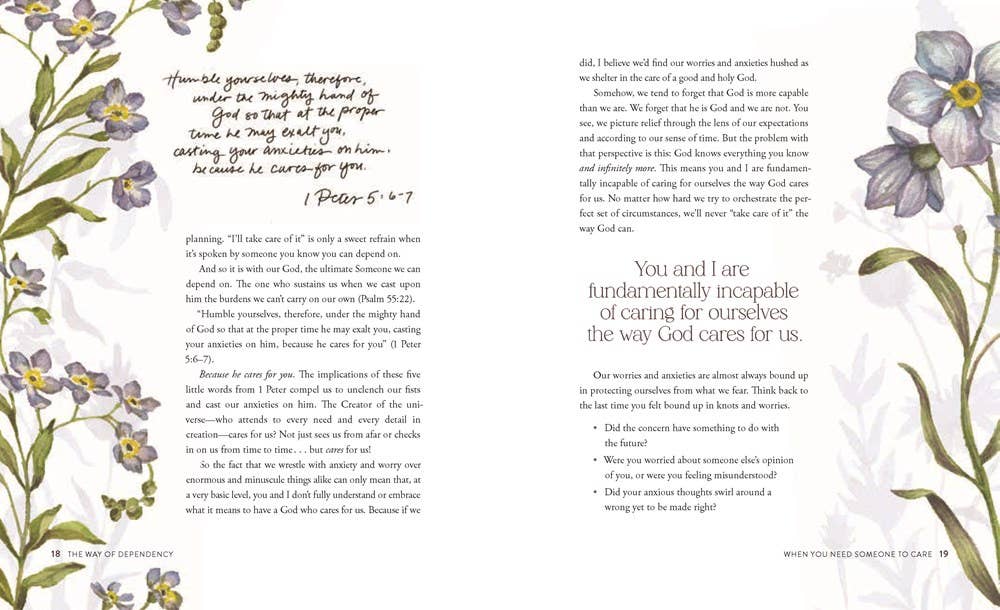 The Way Of The Wildflower Gospel Meditations To Unburden Your Anxious Soul