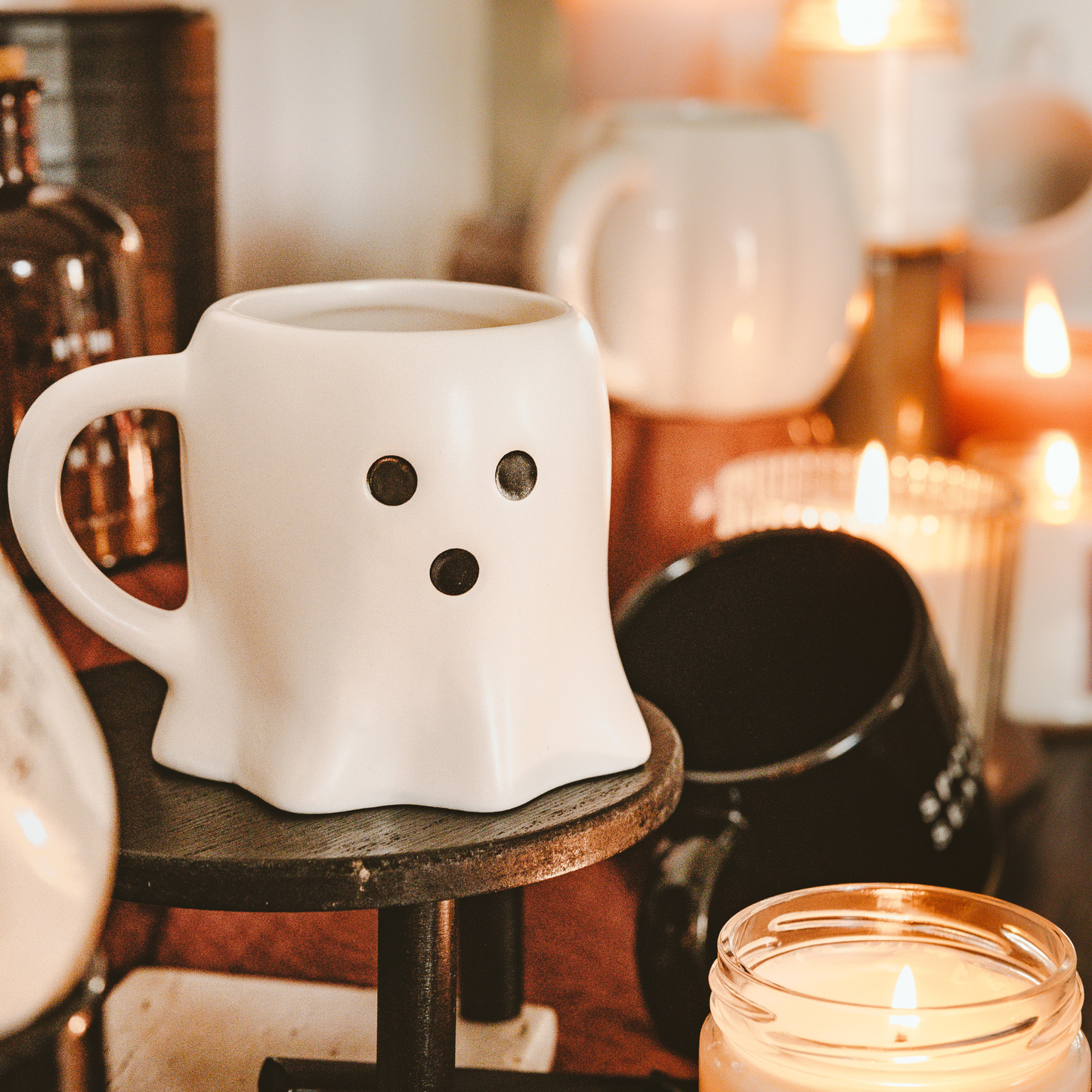 Ghost Coffee Mug - Halloween & Fall Decor -