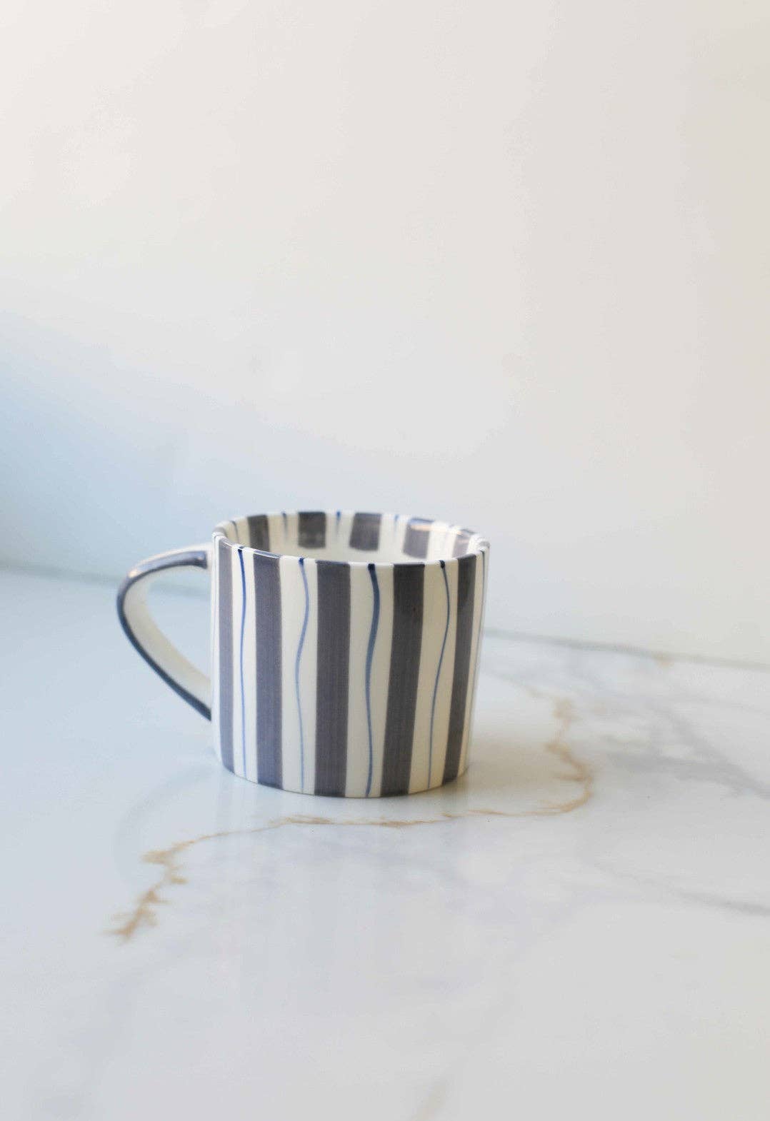 Simple Striped Mugs -